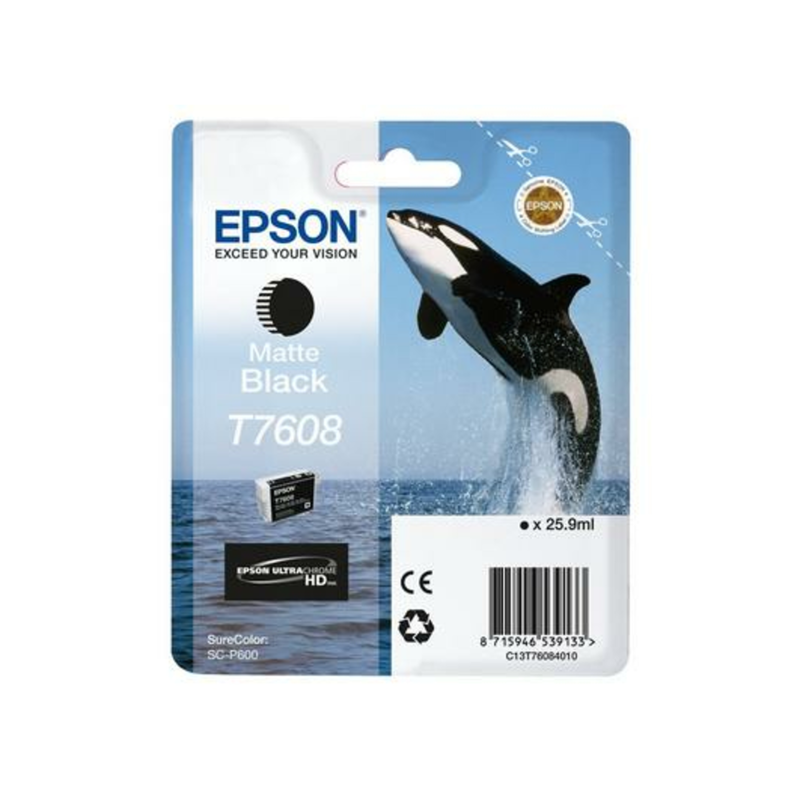 Epson T7608 25.9 Ml matte Black Original