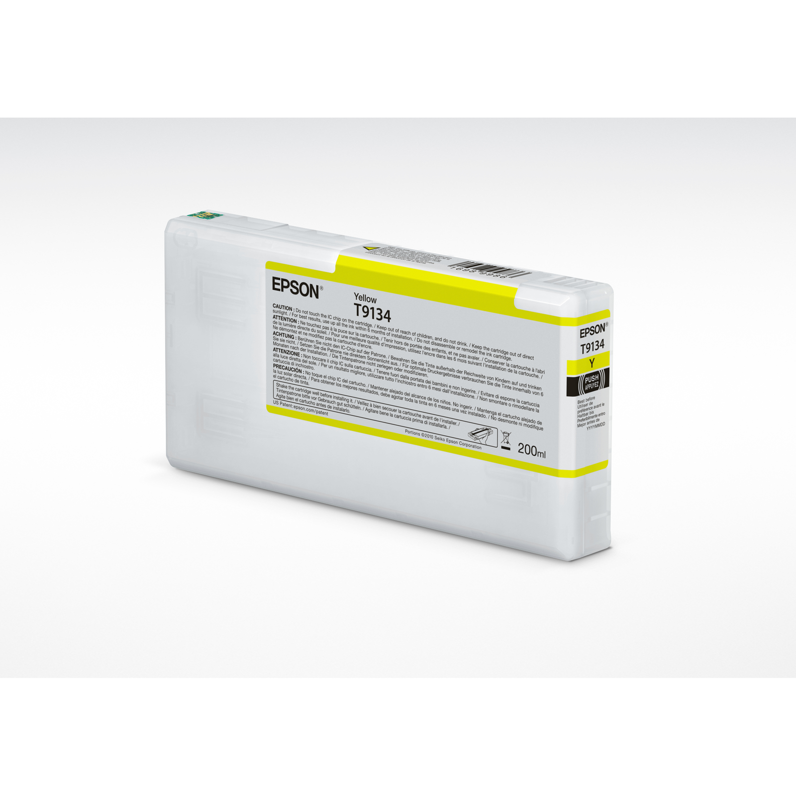 Epson T9134 200 Ml Yellow Original Ink Cartridge SureColor SC-P5000. SC-P5000 STD Spectro. SC-P5000
