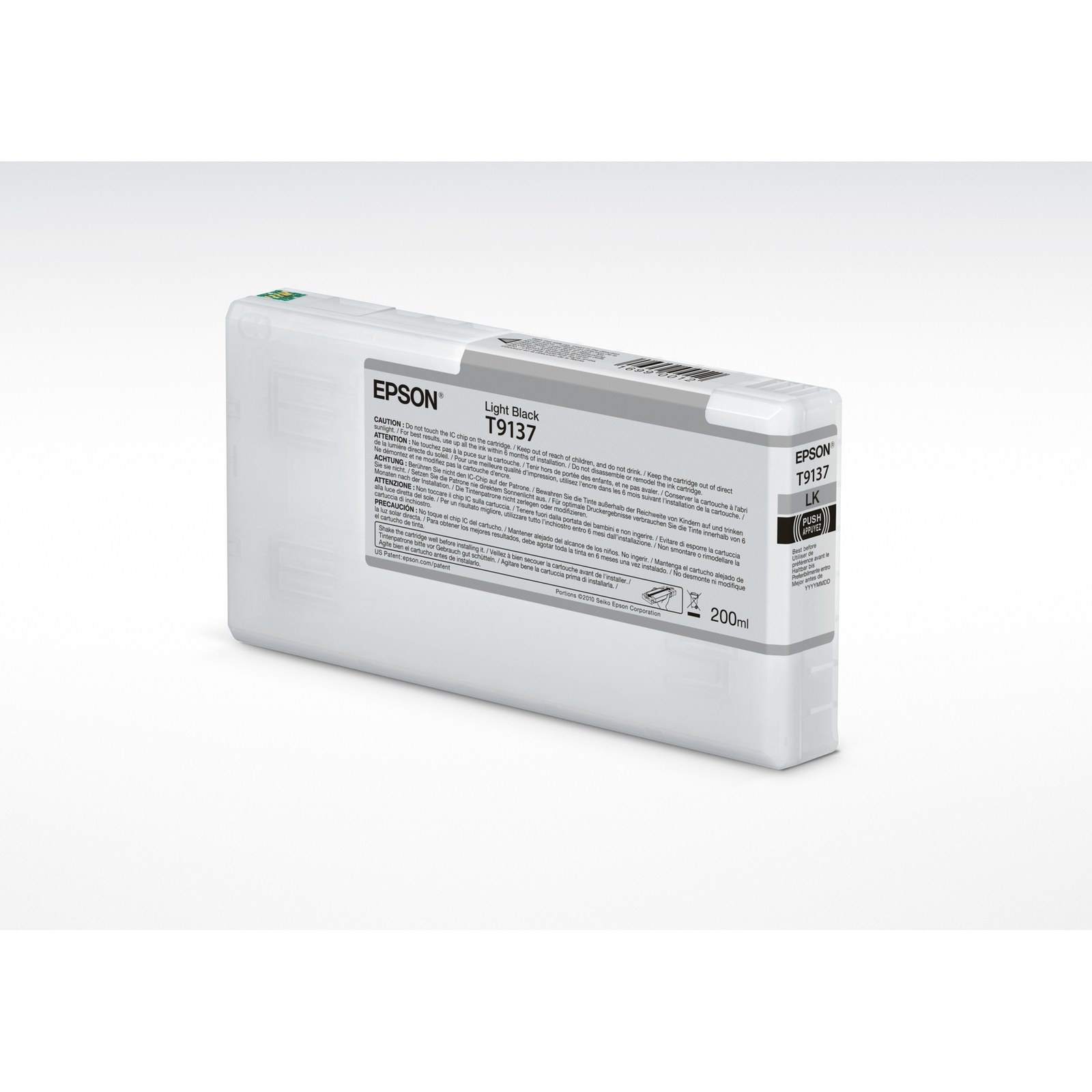 Epson T9137 200 Ml Black Original Ink Cartridge
