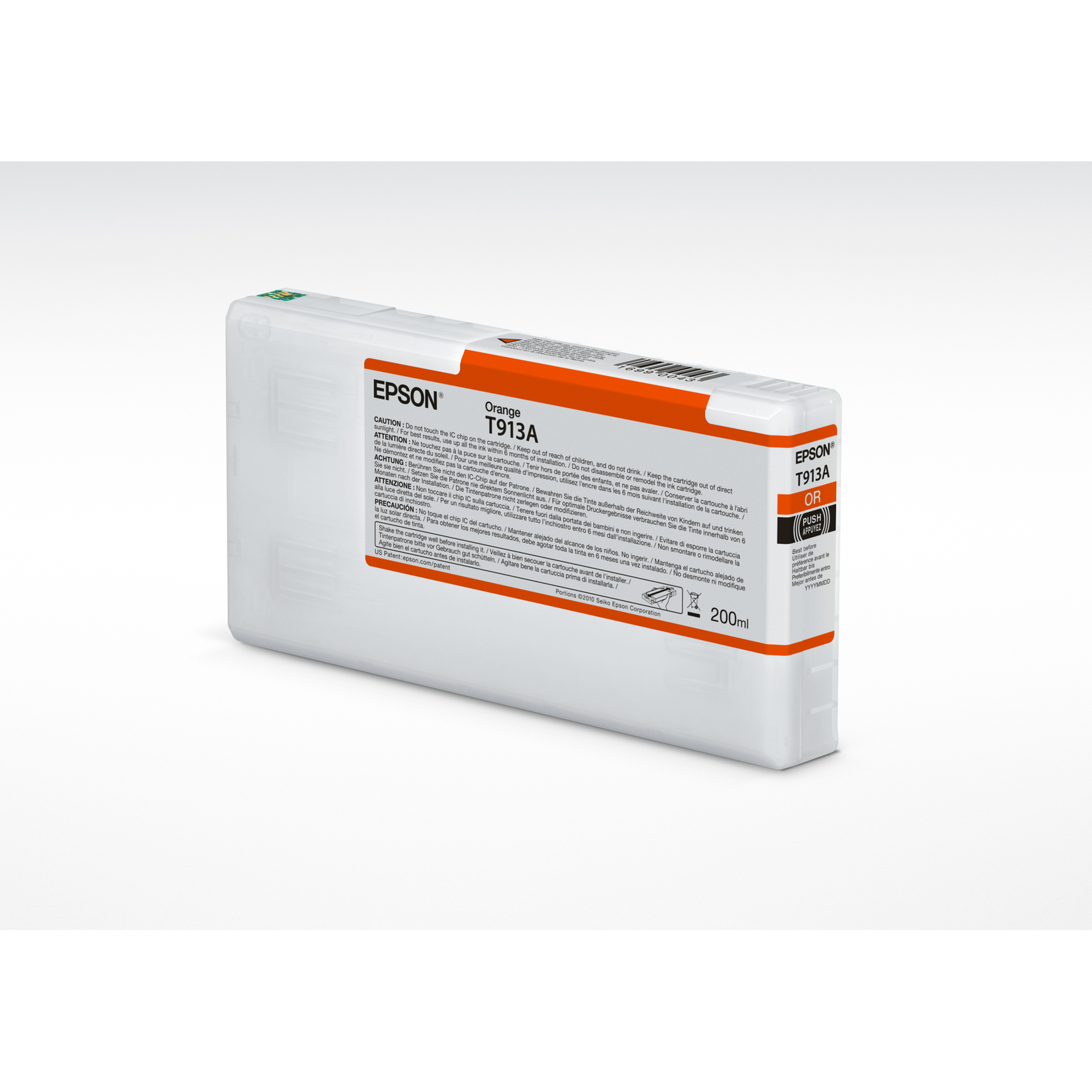 Epson T913A orange Ink Cartridge 200ml Standard Yield 200 Ml