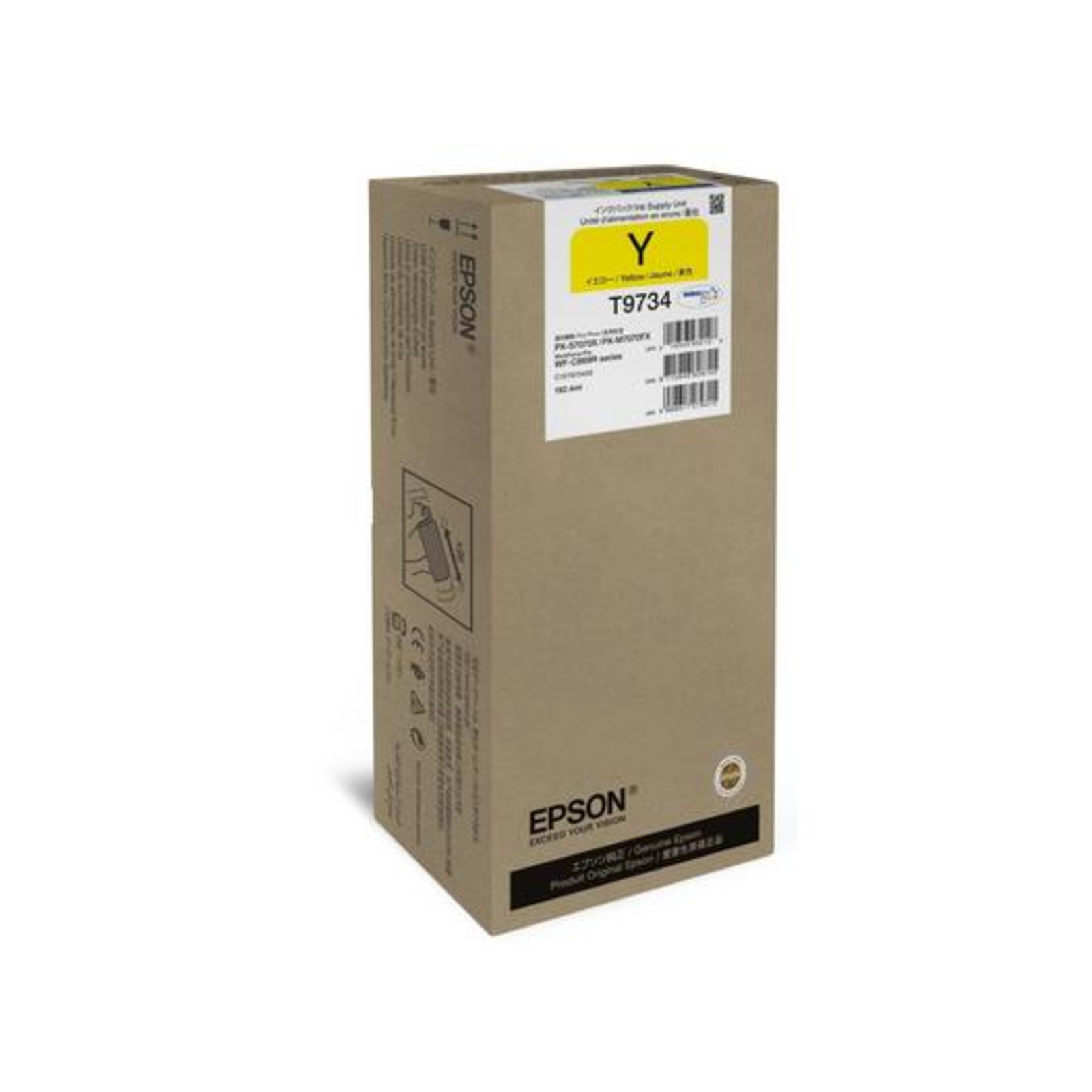 Epson WorkForce Pro WF-C869R Yellow XL Ink Supply Unit