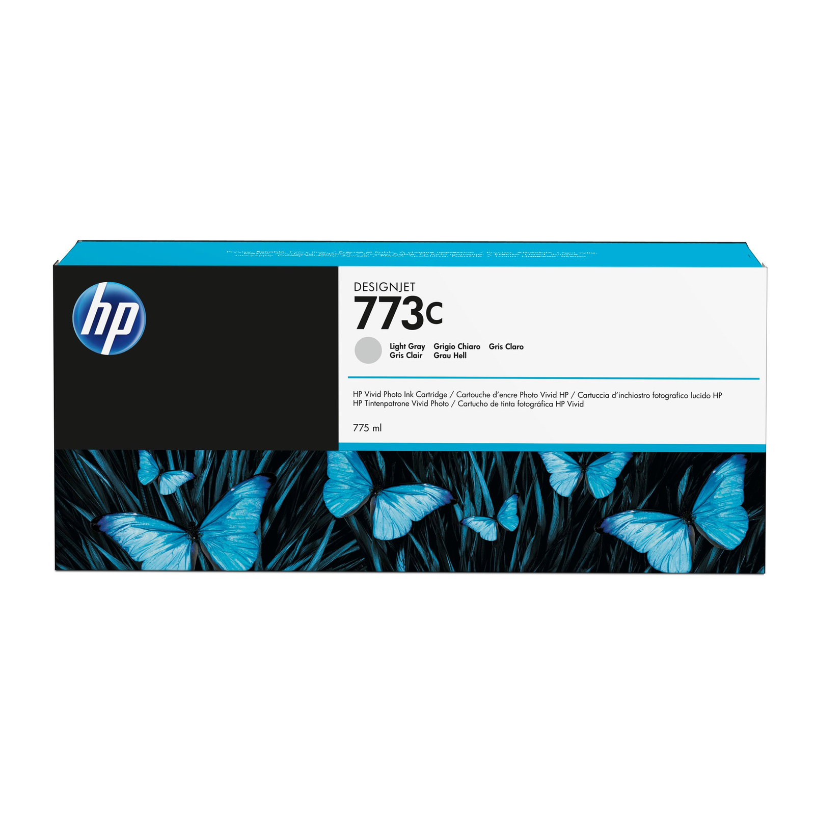 HP 773C C1Q44A Light Grey Ink for DesignJet Z6600 Z6610 Z6800 Z6810
