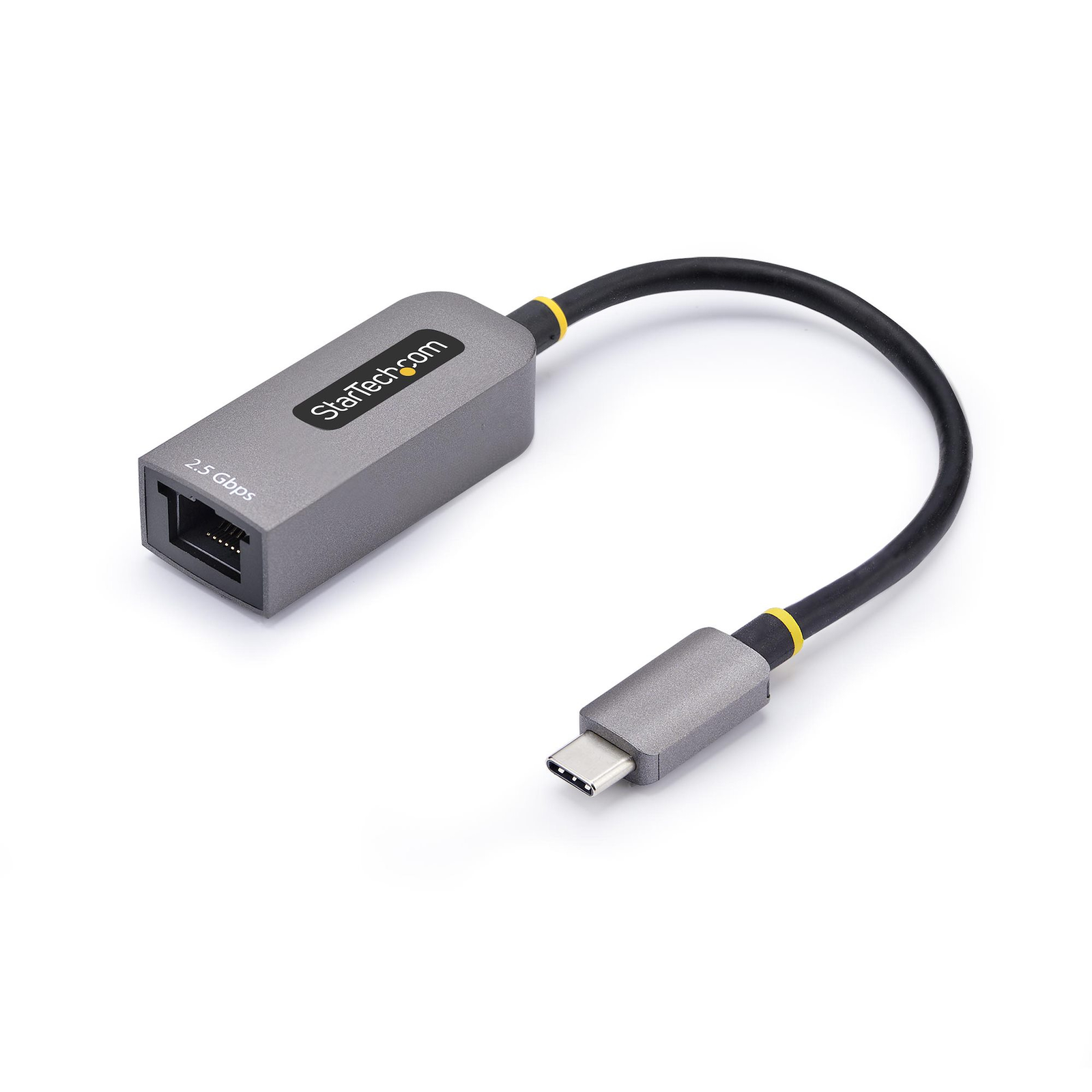 StarTech.com 2.5GbE USB-C to Ethernet Network Adapter USB-C 3.2 Gen 1 Thunderbolt 3 10M/100M/1G