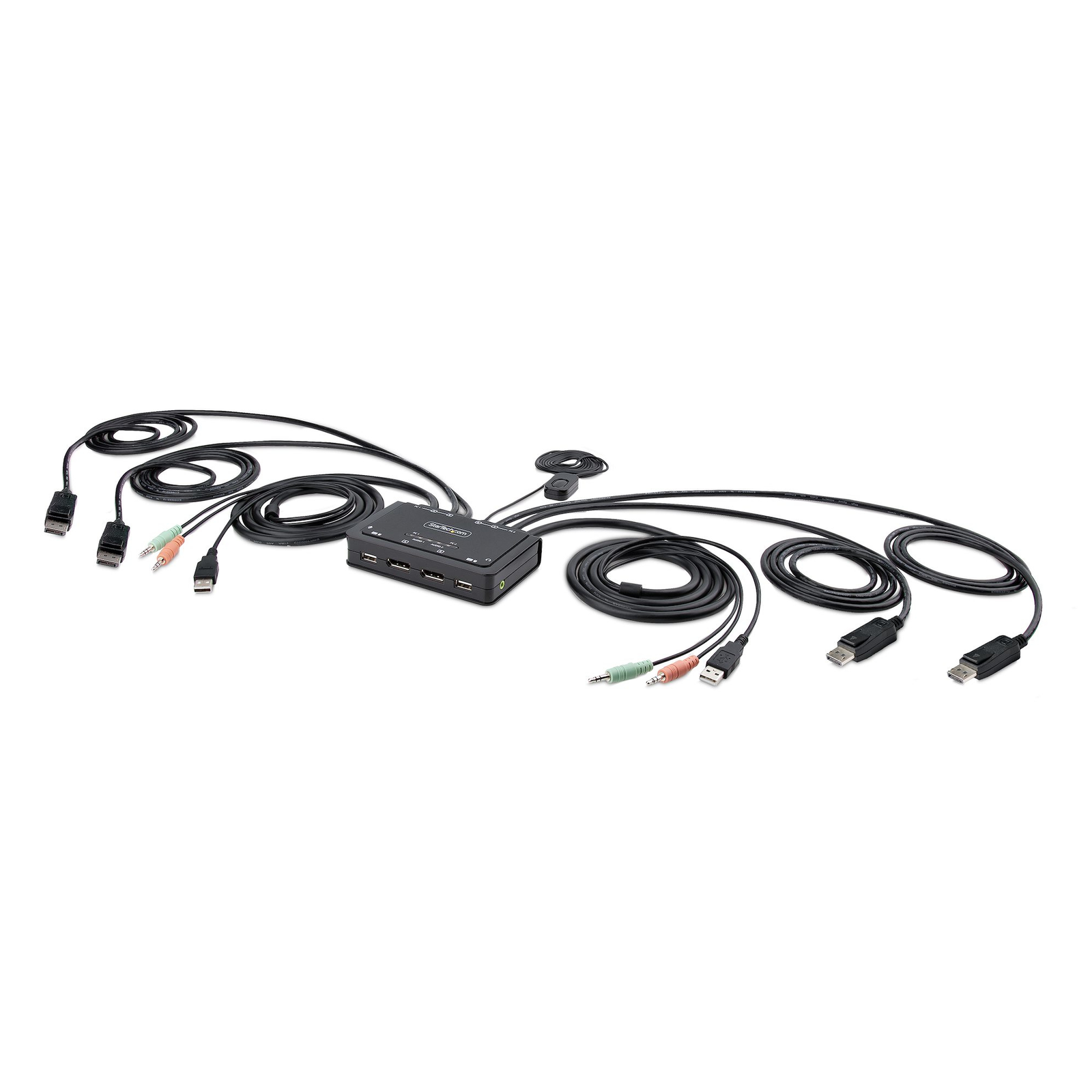 StarTech.com C2-DD46-UA2-CBL-KVM 4096 X 2160 Pixels 4K Ultra HD Black