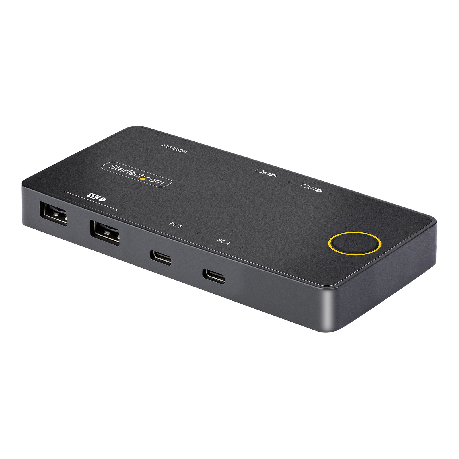 StarTech.com C2-H46-UC2-PD-KVM 4096 X 2160 Pixels 4K Ultra HD 10 W Black