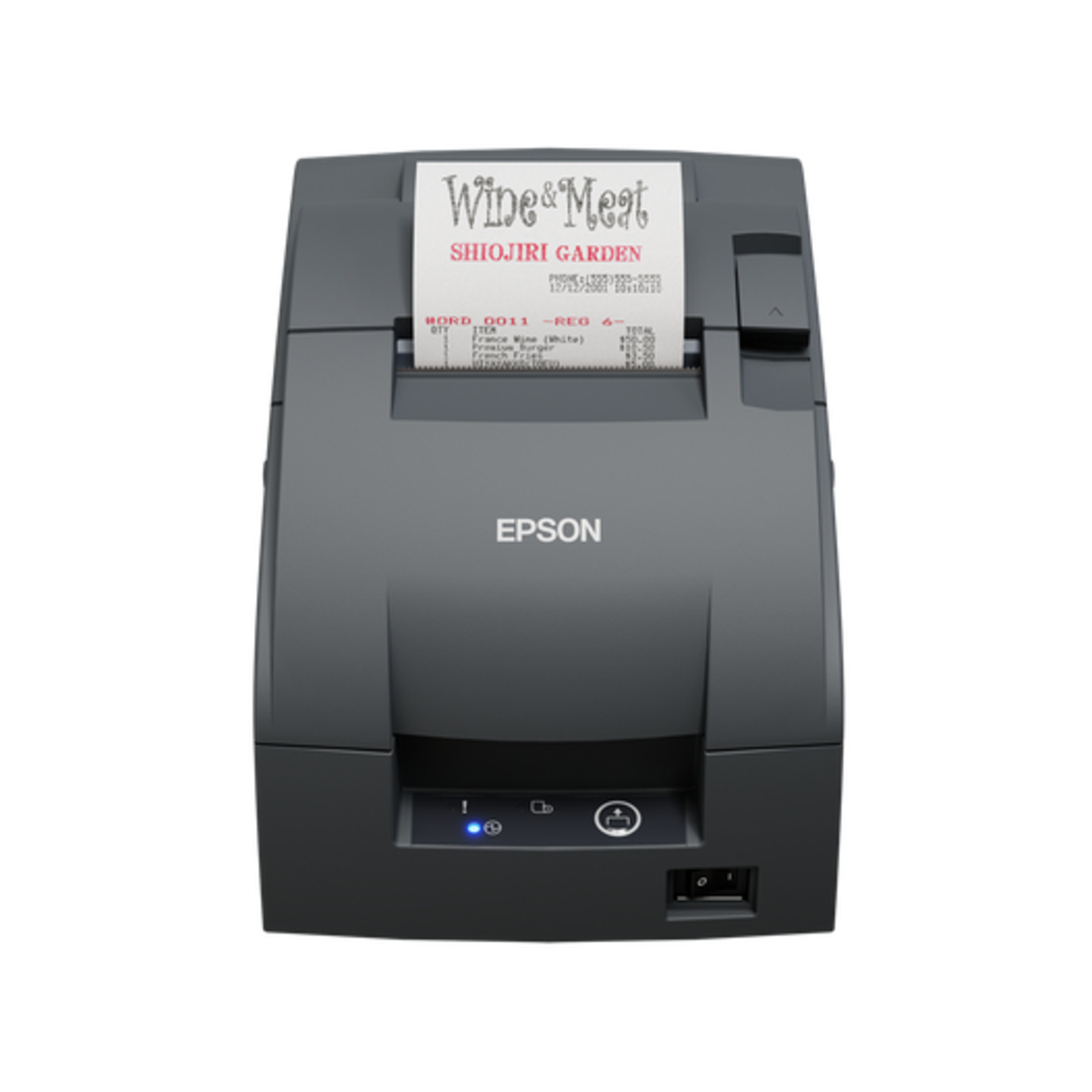 Epson TM-U220IIB Cutter USB Dark Grey