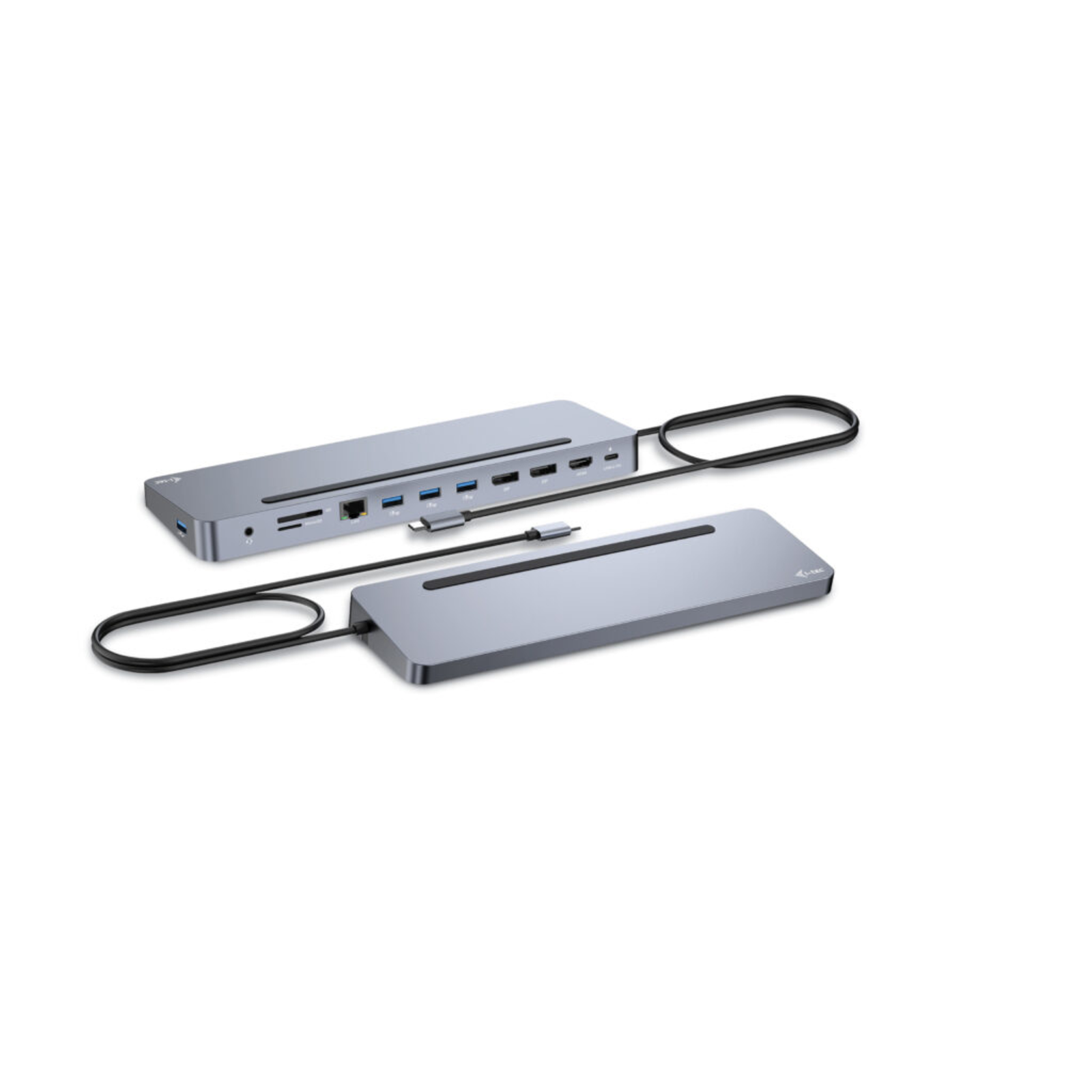 i-tec USB-C Metal Ergonomic 4K 3x Display Docking Station with P