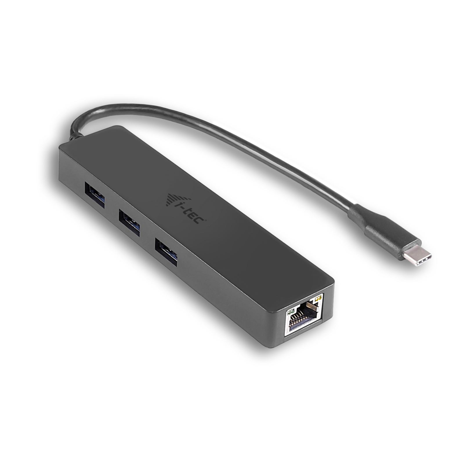 i-tec USB-C Slim HUB 3-port with Gigabit Ethernet Adapter