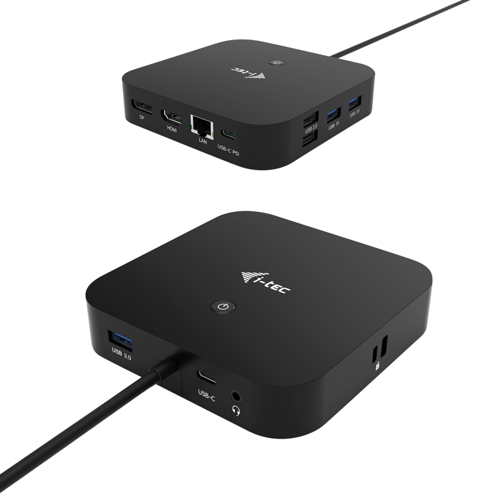 i-tec USB-C HDMI DP Docking Station with 100W PD
