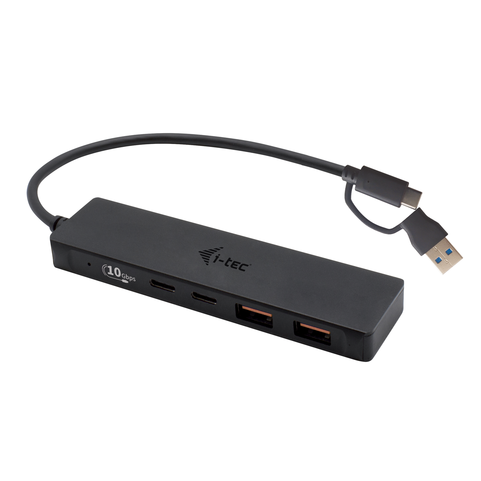 i-tec USB-C Metal HUB to 2x USB 3.0 + 2x USB-C