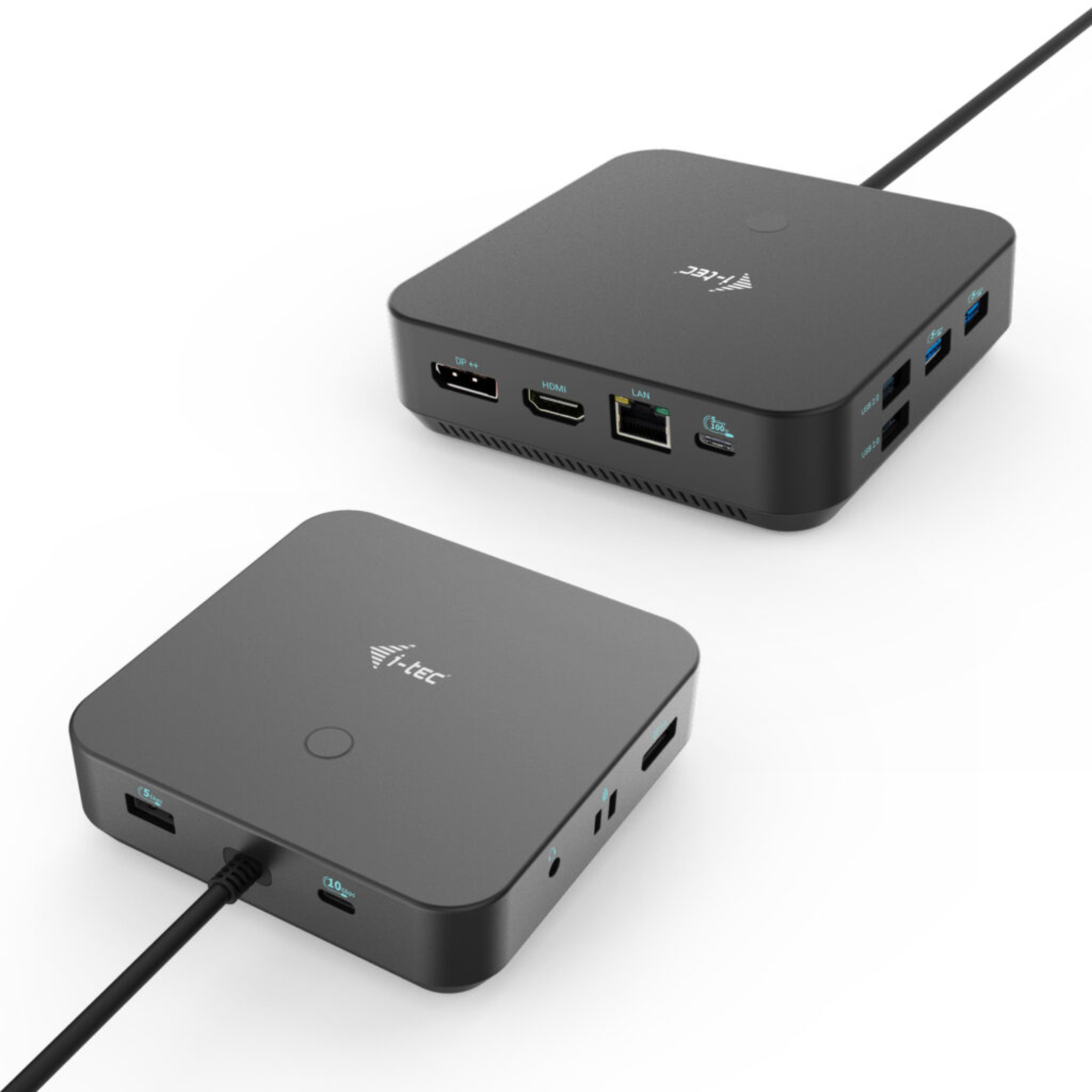 i-tec USB-C HDMI Dual DP Docking Station with Power Delivery 100W
