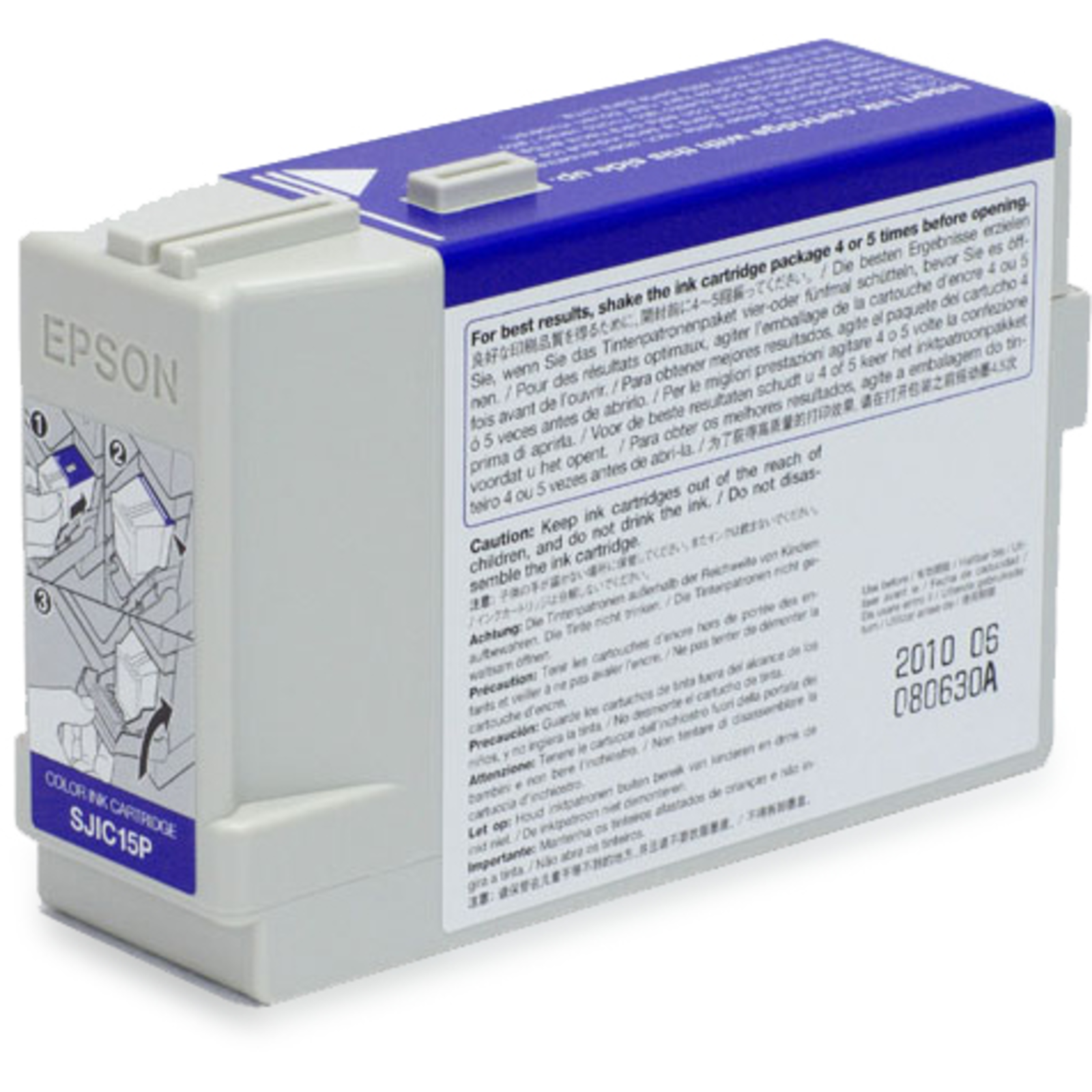 Epson SJIC15P Ink Cartridge for TM-C3400 And TM-C610 3 Colours