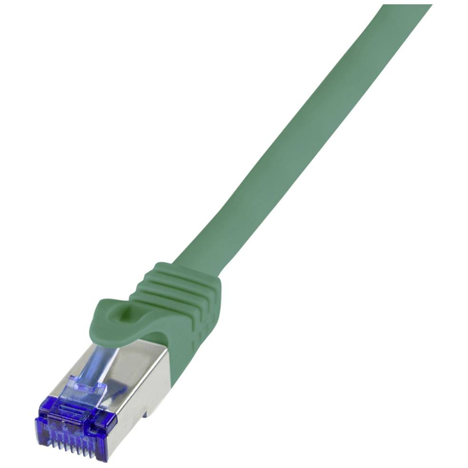 LogiLink C6A115S RJ45 CAT 6a S/FTP 20.00 M Green 1 Pc.