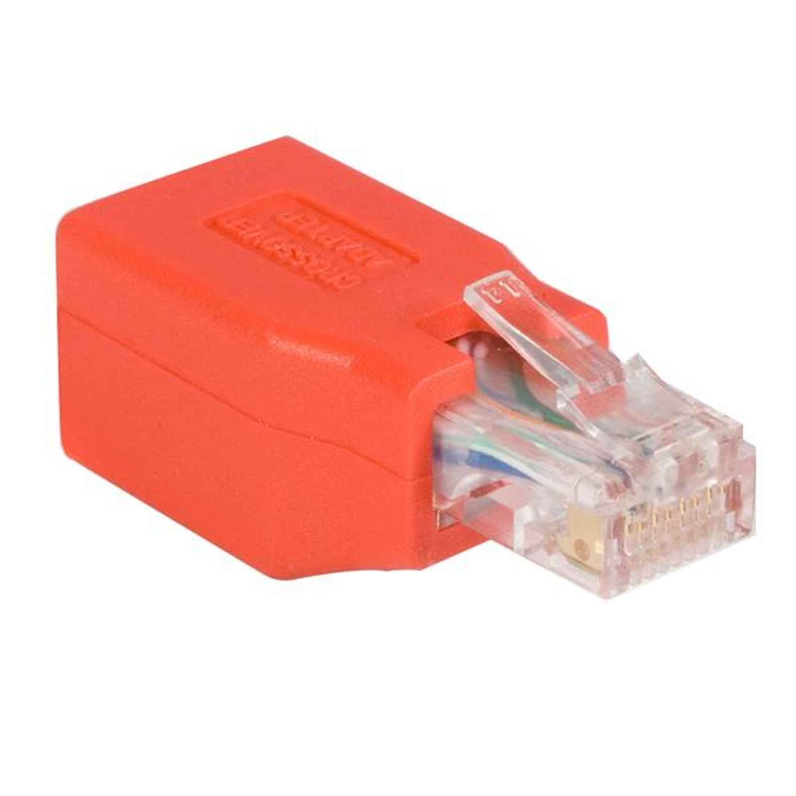StarTech Cat6 Cable Cat6 Crossover Adapter GbE Red Ethernet Network Cable (C6CROSSOVER)