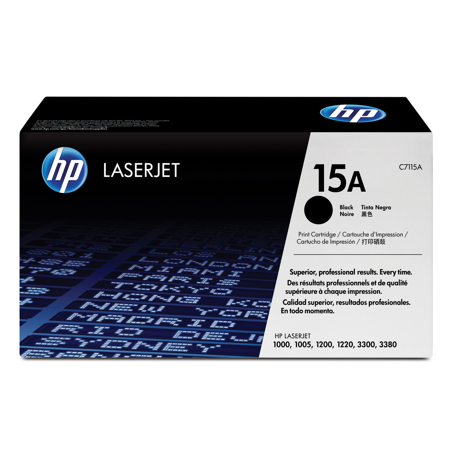 HPI 15A Black Original LaserJet Toner Cartridge 2500 Pages Black