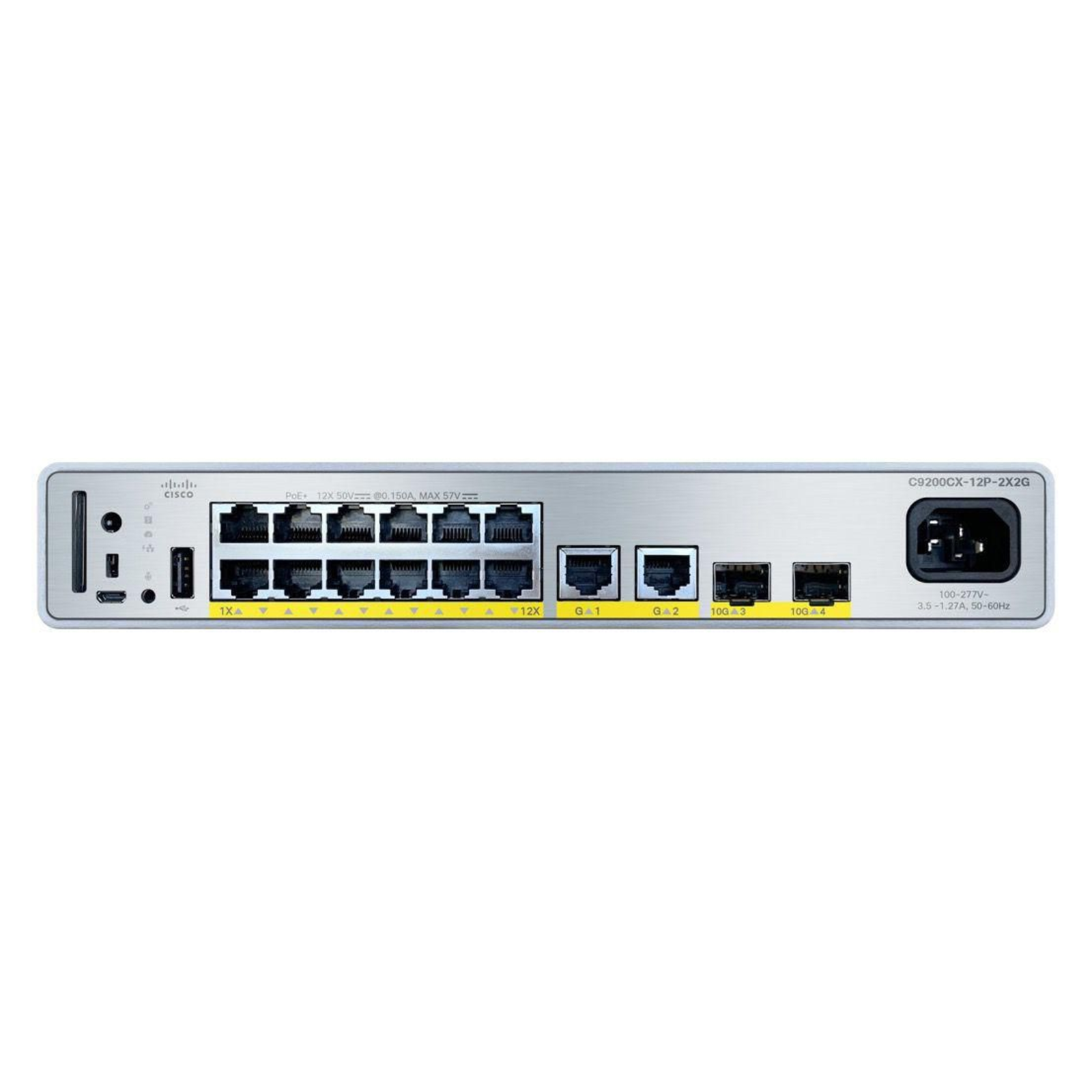 Cisco Catalyst 9000 Compact Switch 12-Port PoE+ 240W Essentials.