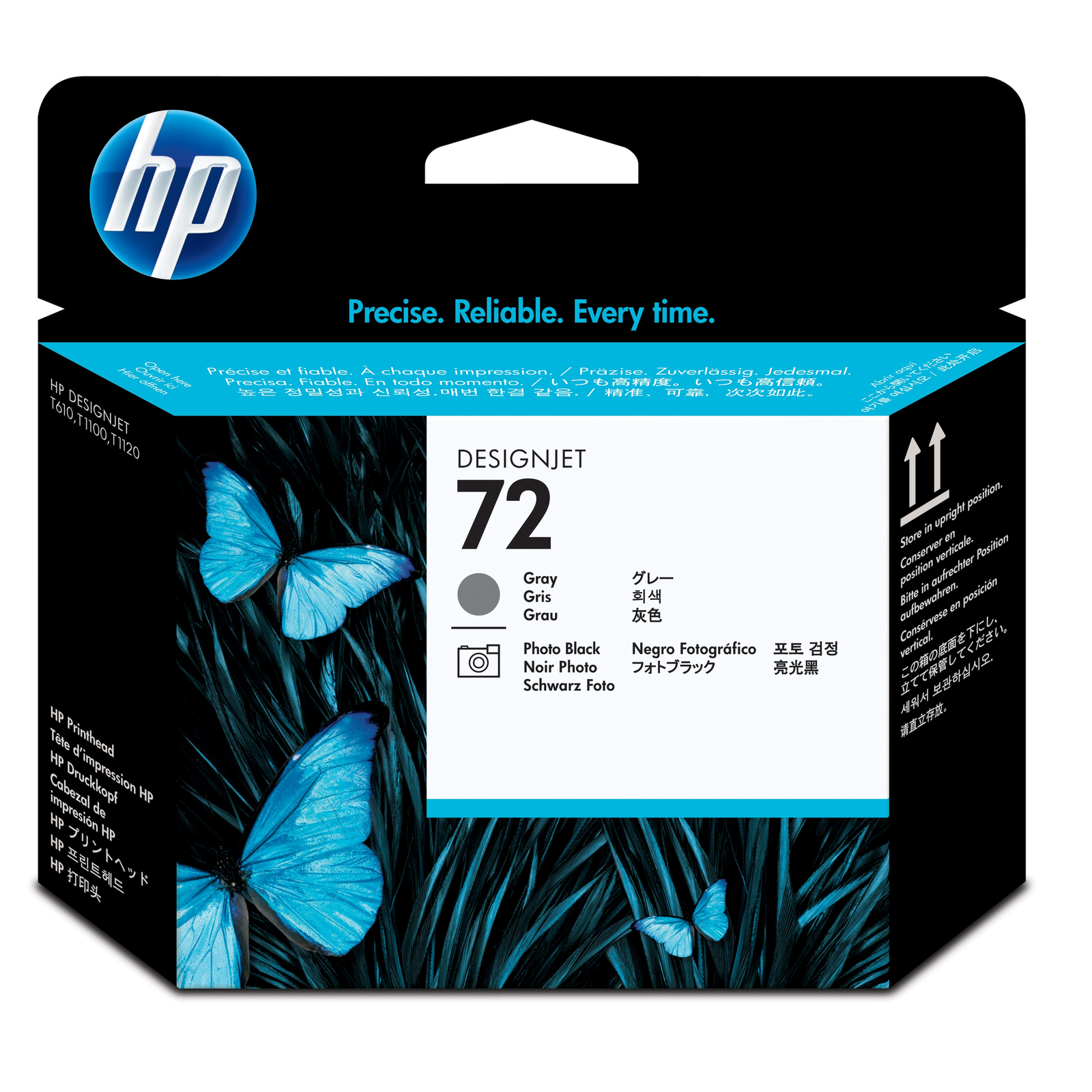HPI 72 GRAY And PHOTO BLACK PRINTHEAD