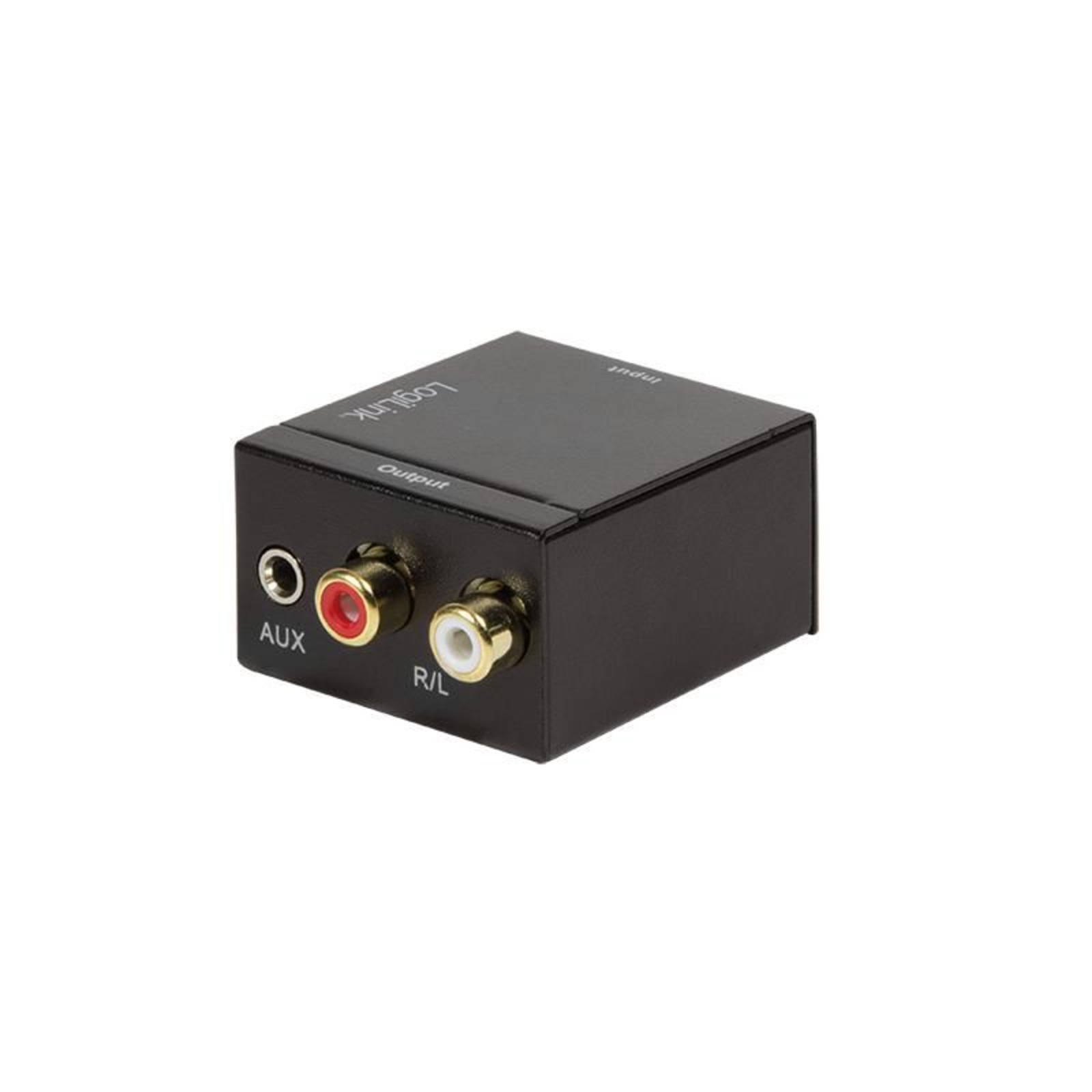 LogiLink CA0101 Toslink RCA Jack Audio Adapter Black