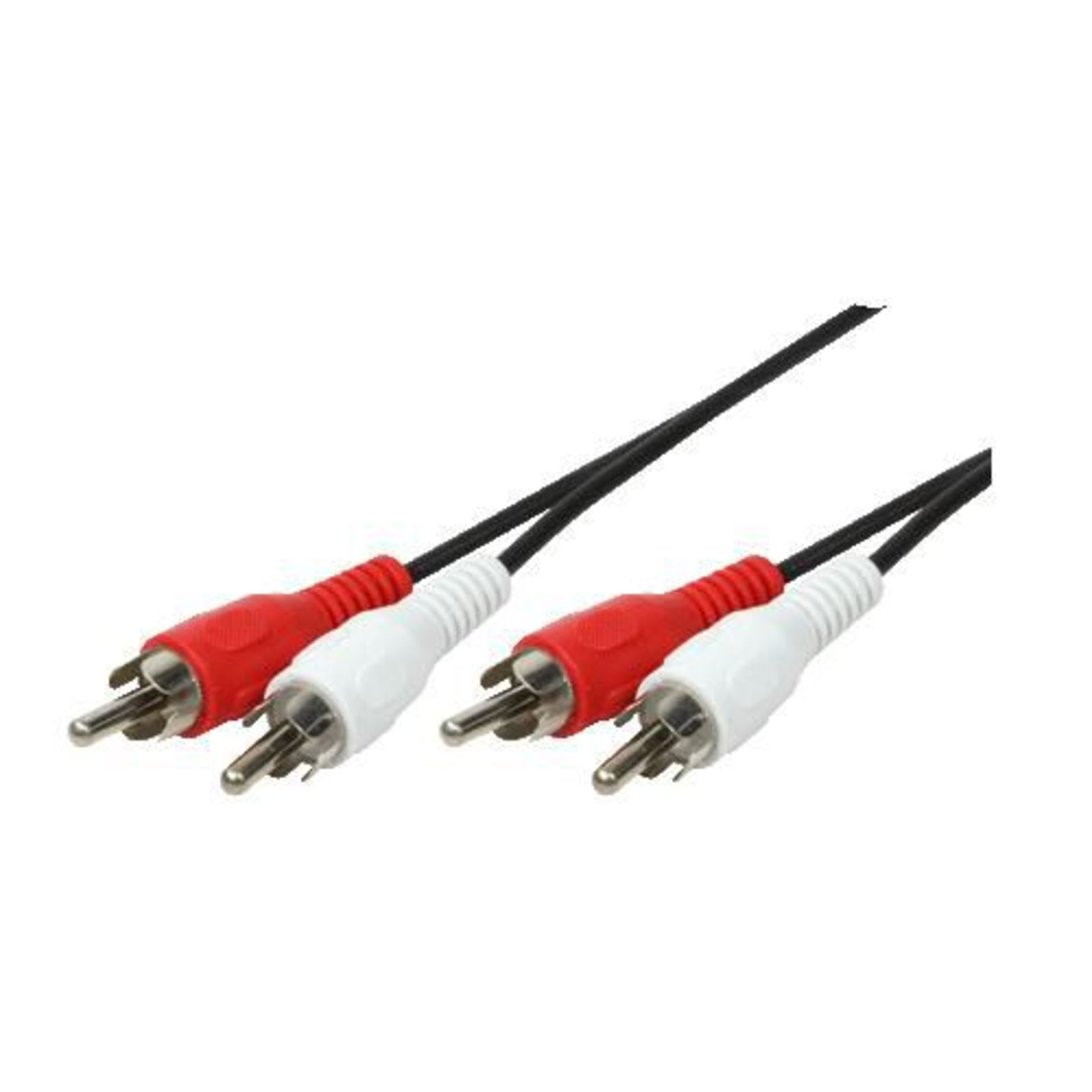 LogiLink CA1039 RCA Audio Connection Cable 2.50 M Black (matte)