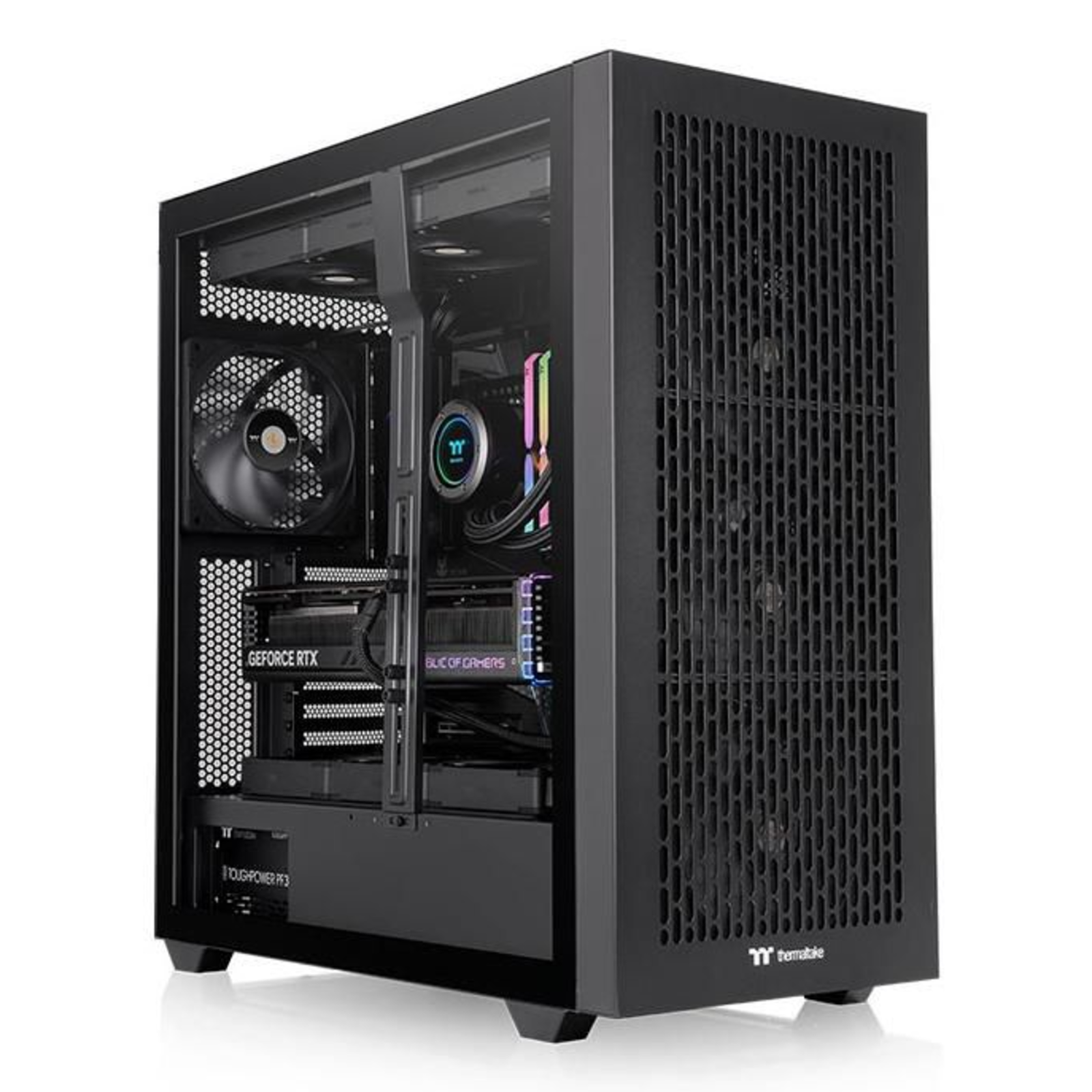 Thermaltake AX500 Grand Tour E-ATX Case with Glass Panel (Black)