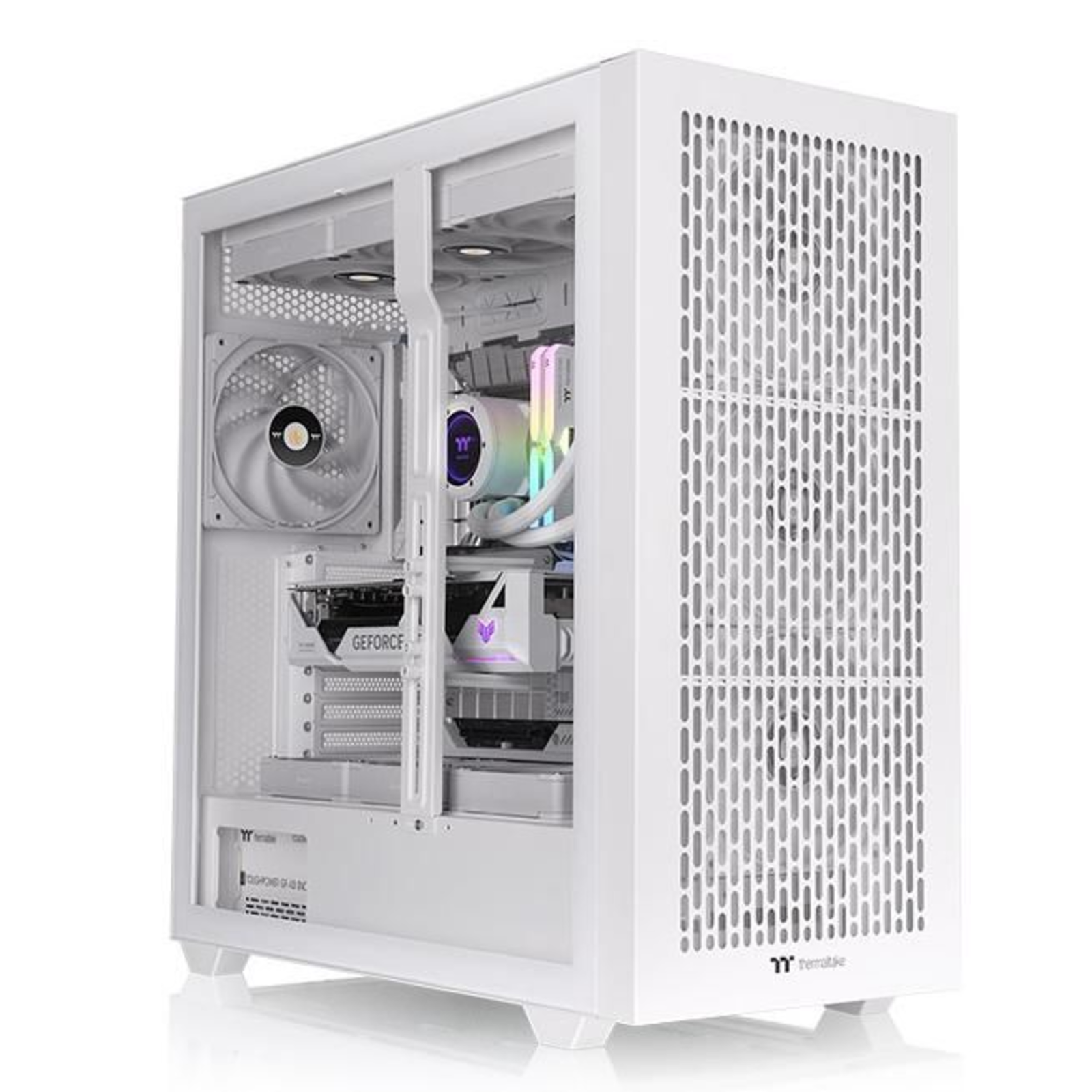 Thermaltake AX500 Grand Tour E-ATX Case with Glass Panel (White)