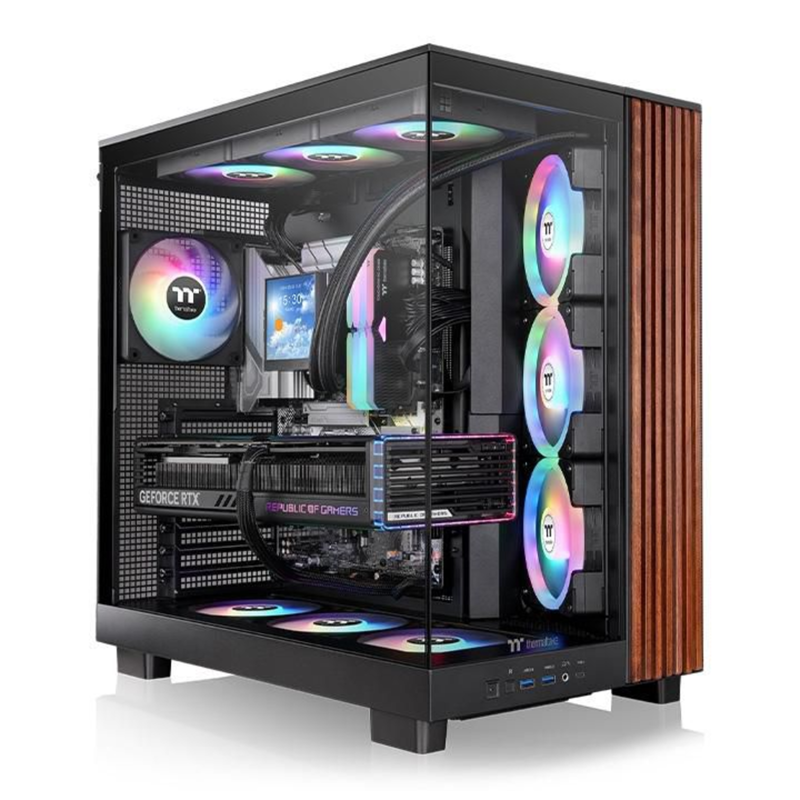Thermaltake View 380 XL WS Midi Tower InchARGBinch Black Retail