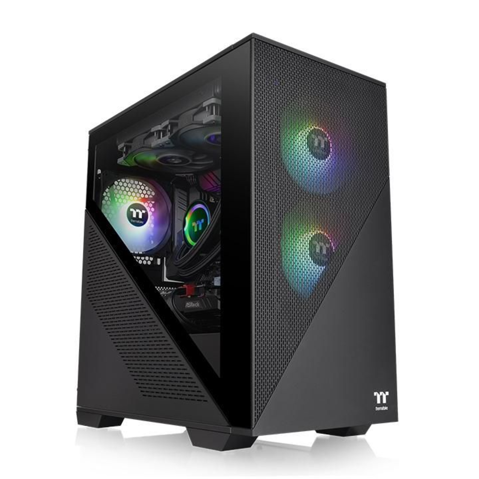 Thermaltake Divider 170 TG ARGB Black Tempered Glass