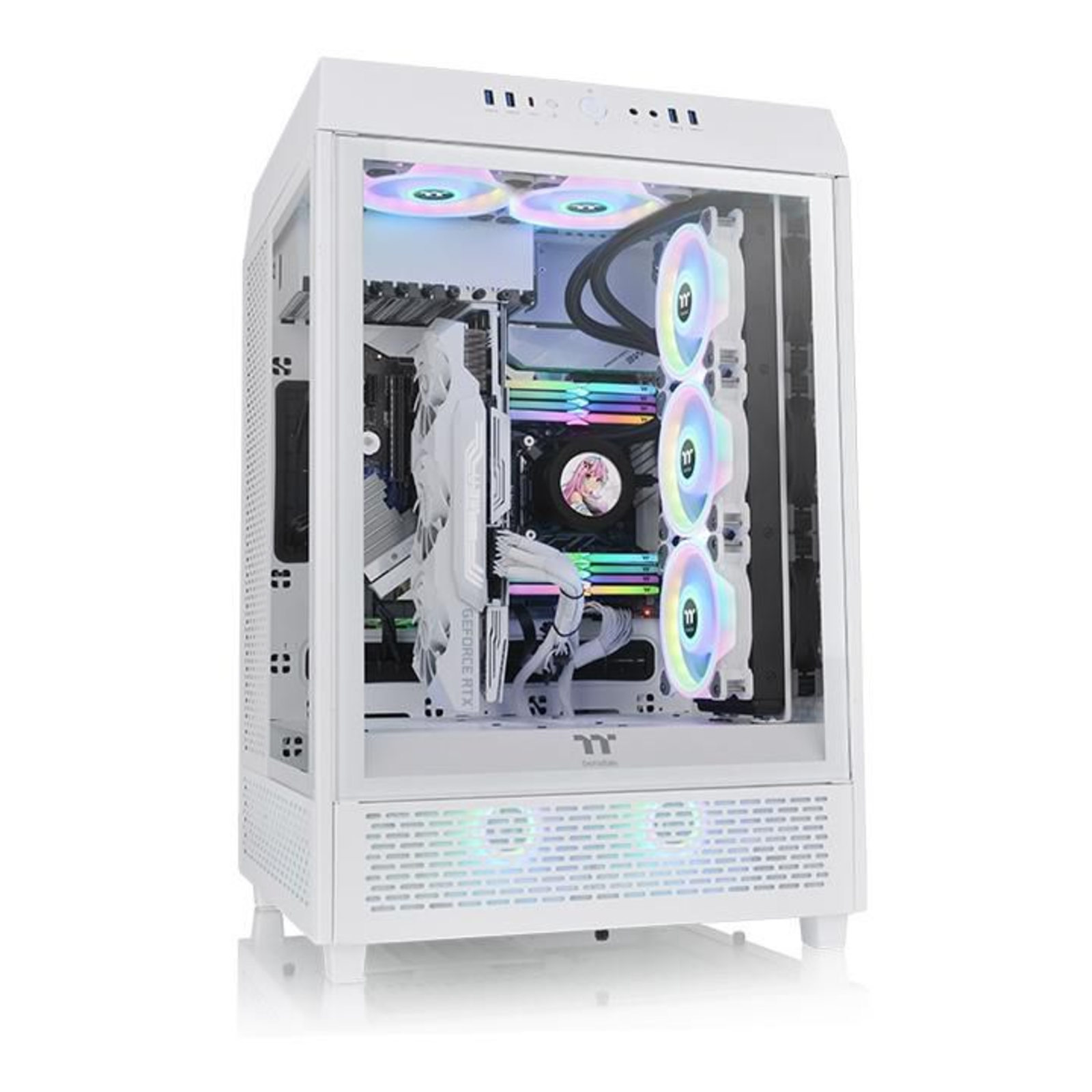 Thermaltake The Tower 500 Snow Edition PC Case E-ATX