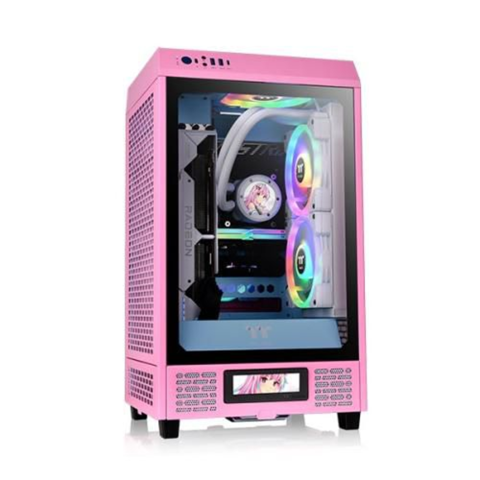 Thermaltake The Tower 200 Bubble Pink PC Case