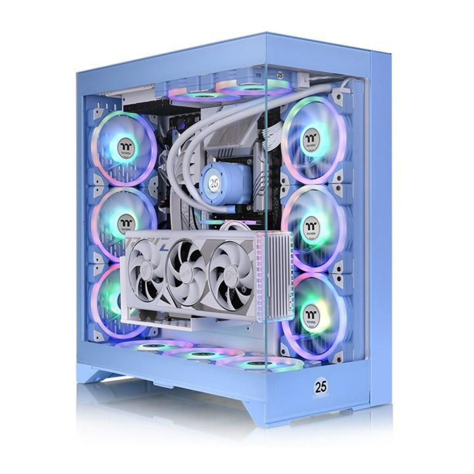 Thermaltake CTE E600 MX Hydrangea Blue PC Case