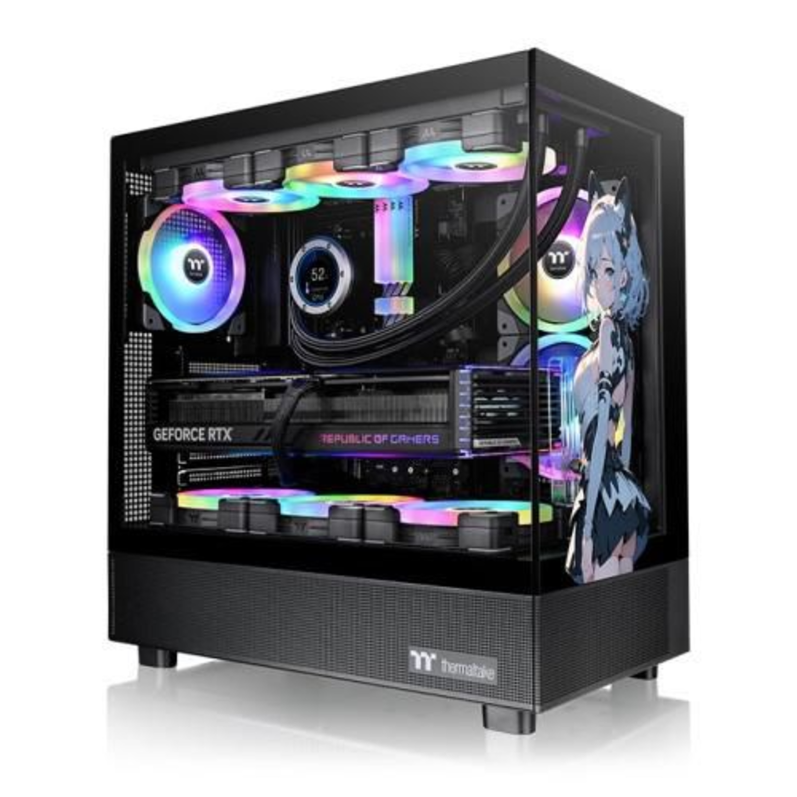 Thermaltake View 270 SP Edition Mid Tower E-ATX Side Panel with Window (hardenedg