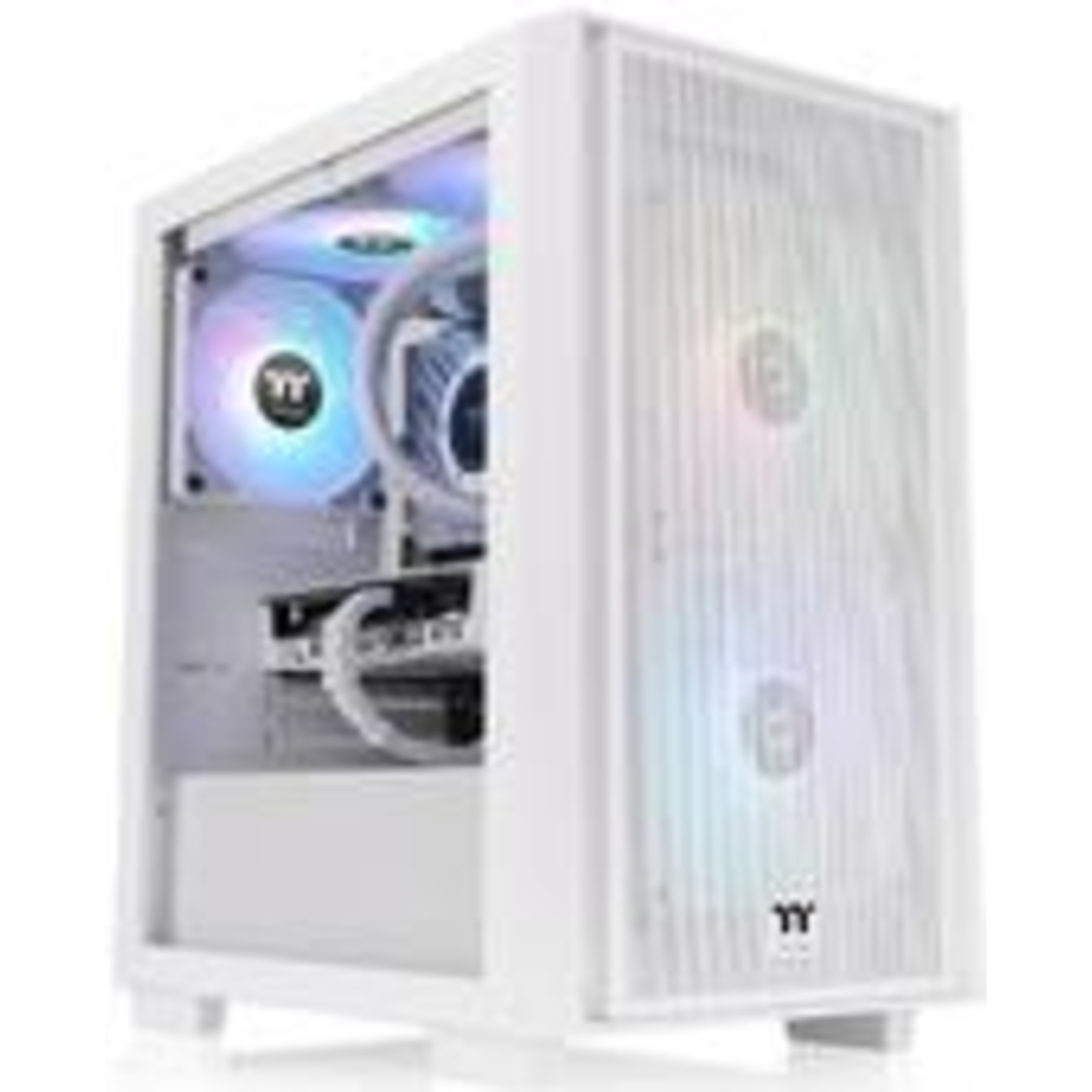 Thermaltake ThermalTAK Versa H16 TG ARGB Micro Tower PC White Micro ATX Mini-ITX SPCC 17.5cm