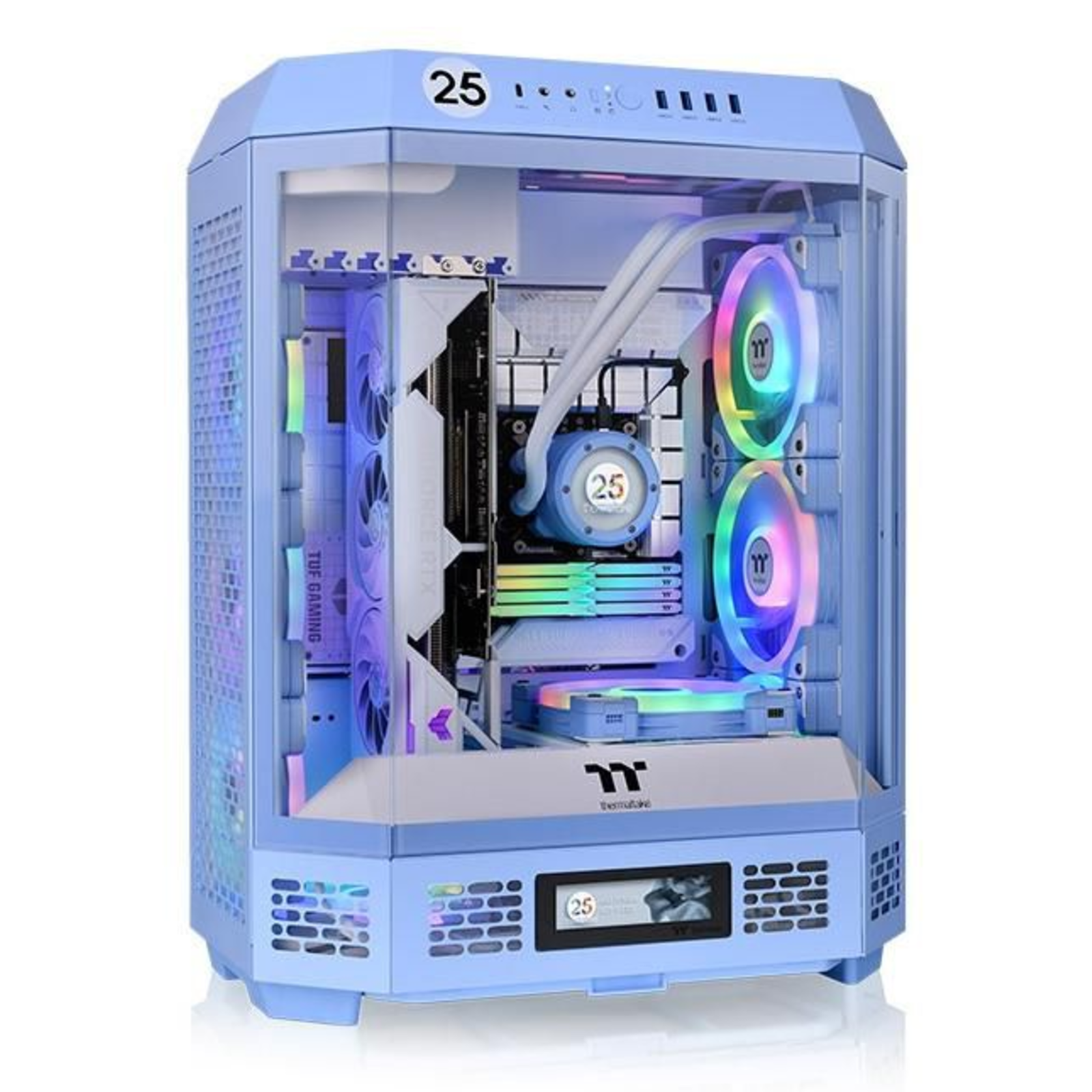 Thermaltake The Tower 600 Tower ATX No Power Supply Blue