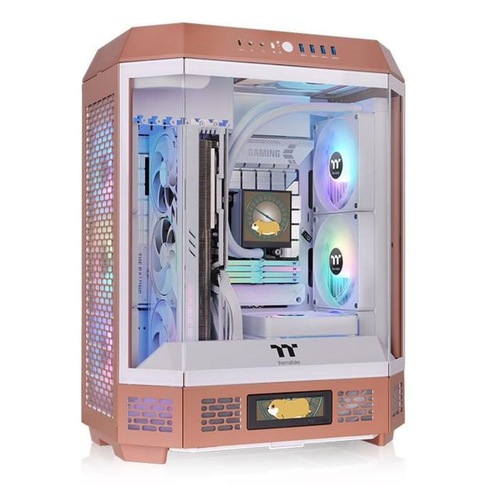Thermaltake The Tower 600 Mocha Mousse Midi/Mini Tower ATX