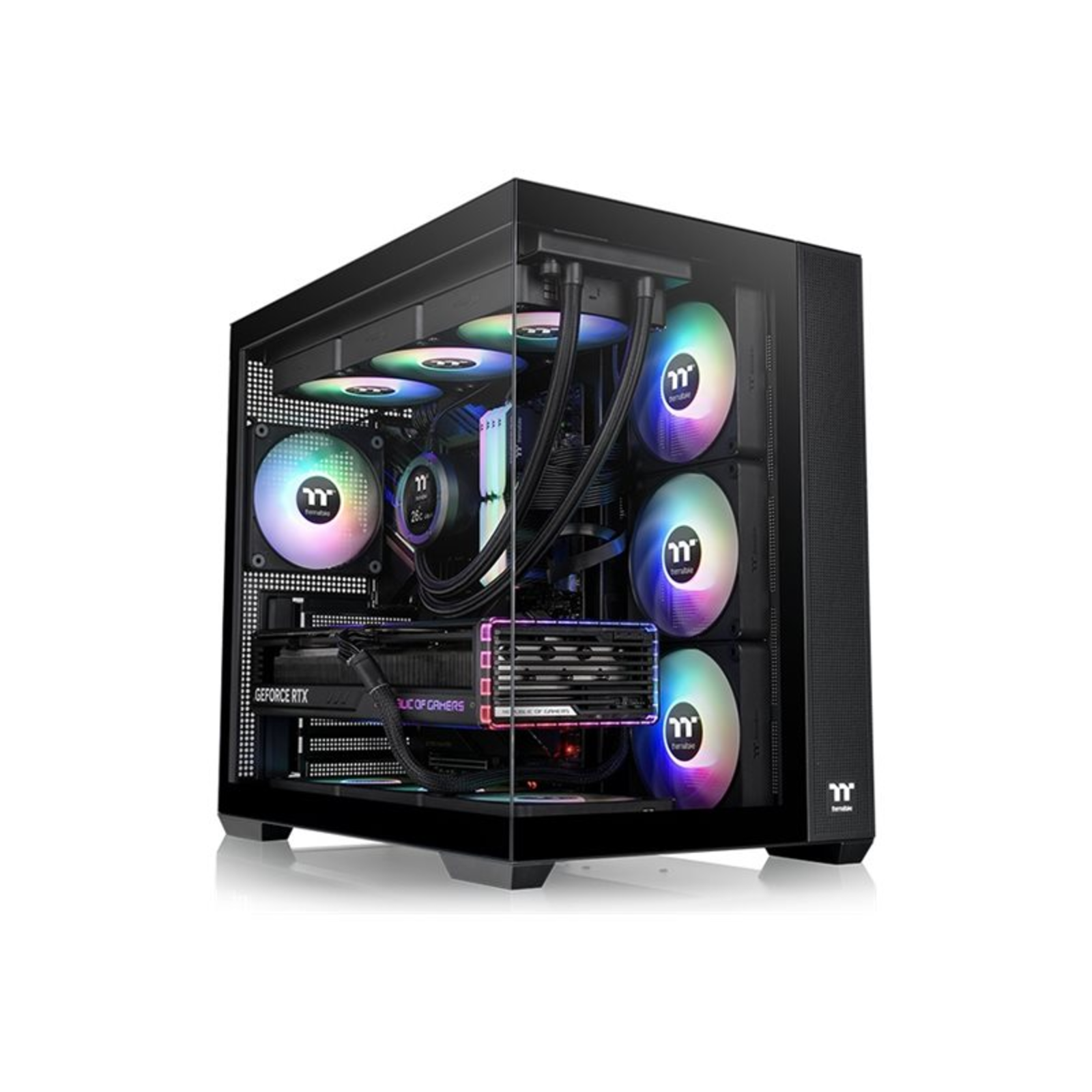 Thermaltake View 380 TG ARGB Mid Tower ATX Side Panel with Window (tempered Glass)