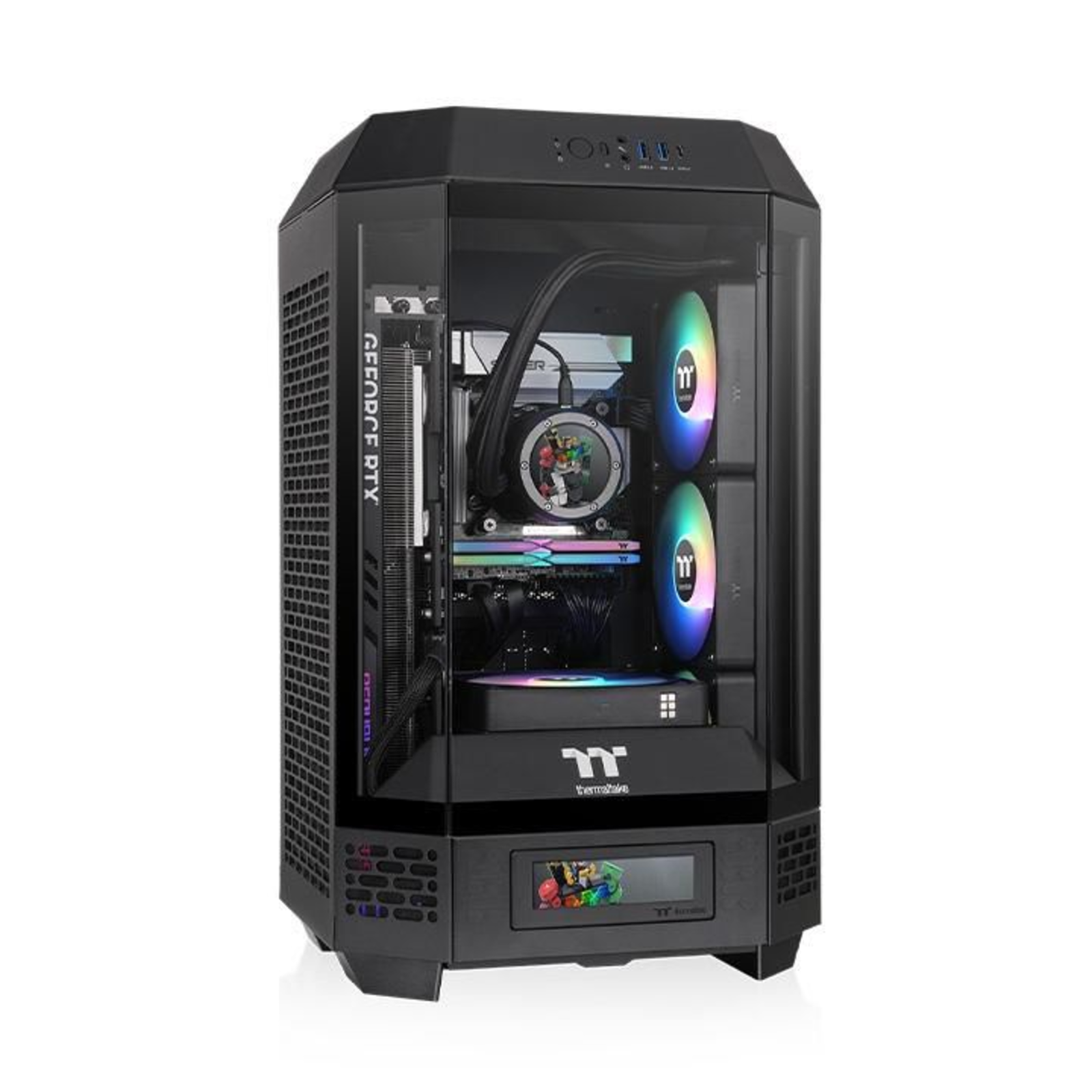 Thermal Grizzly Thermaltake The Tower 250 Black PC Case