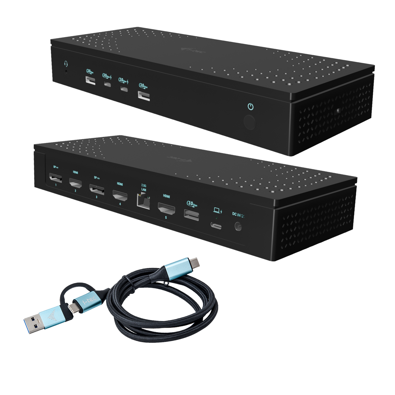 I-TEC UNIVERSAL 5X 4K DISPLAY DOCKING STATION PW DELIVERY 100W