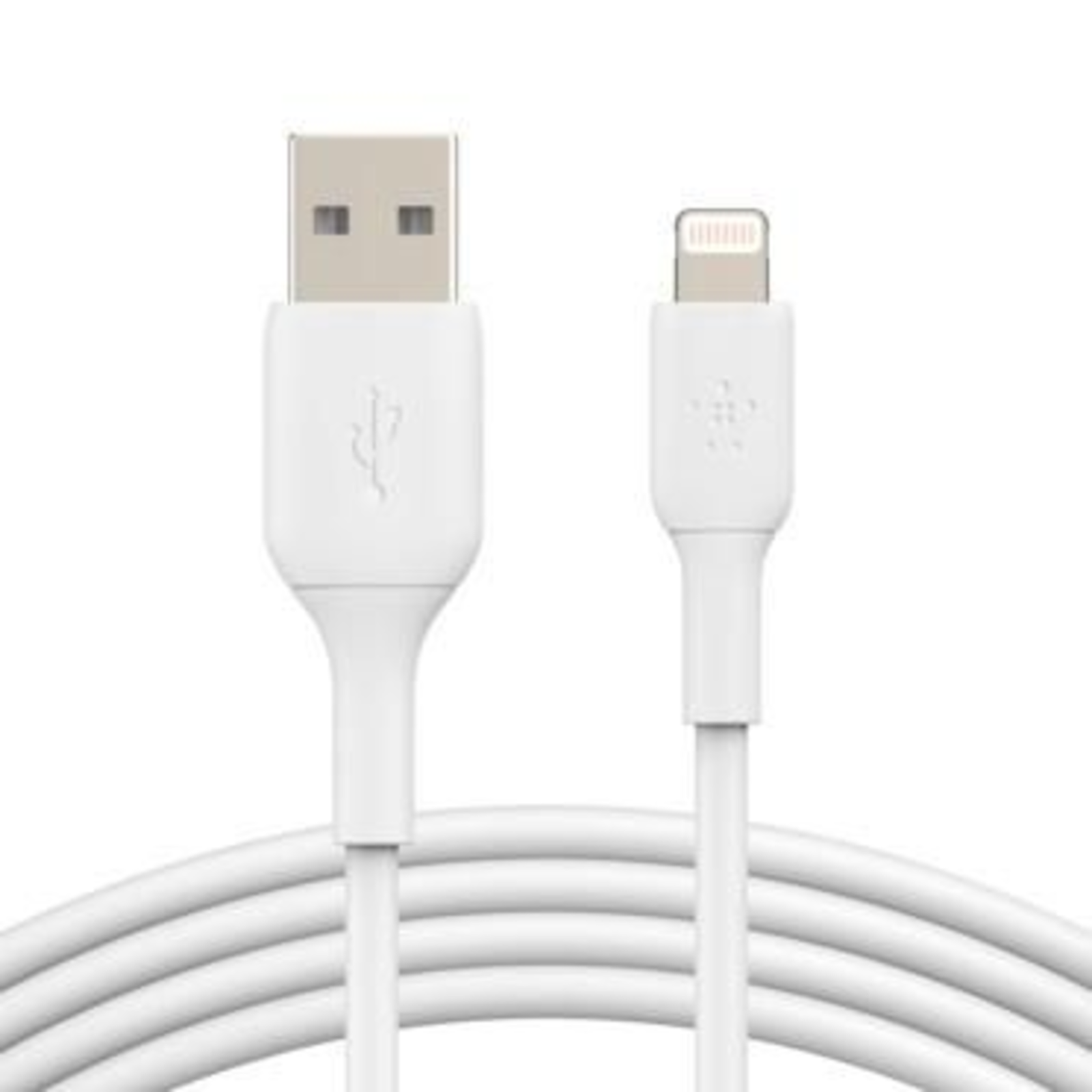 Belkin PVC Cable USB-A LIGHTNING 3M WHITE