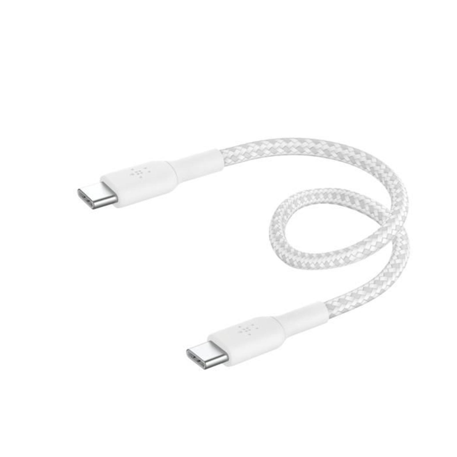 Belkin BOOST Charge Braided.cable USB-C/USB-C 15cm Ws.CAB004BT0MWM