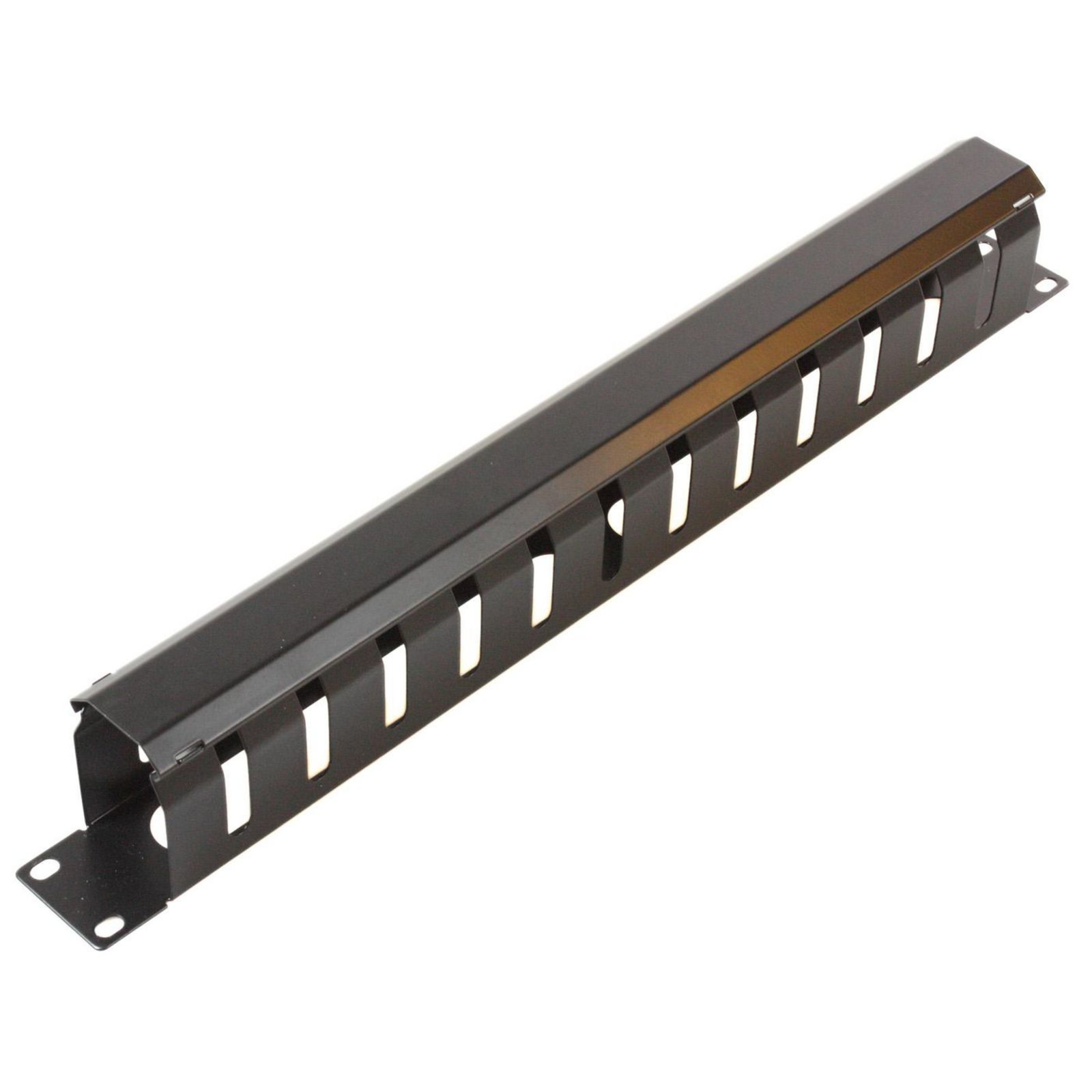 Micro Connect Cable Management 19 Inch 1U Metal Black