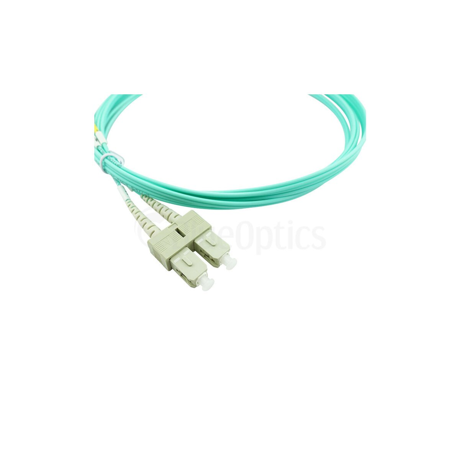 BlueOptics Cisco CAB-OM3-SC-LC-15M Compatible LC-SC Multimode OM3 Patch Cable 15m
