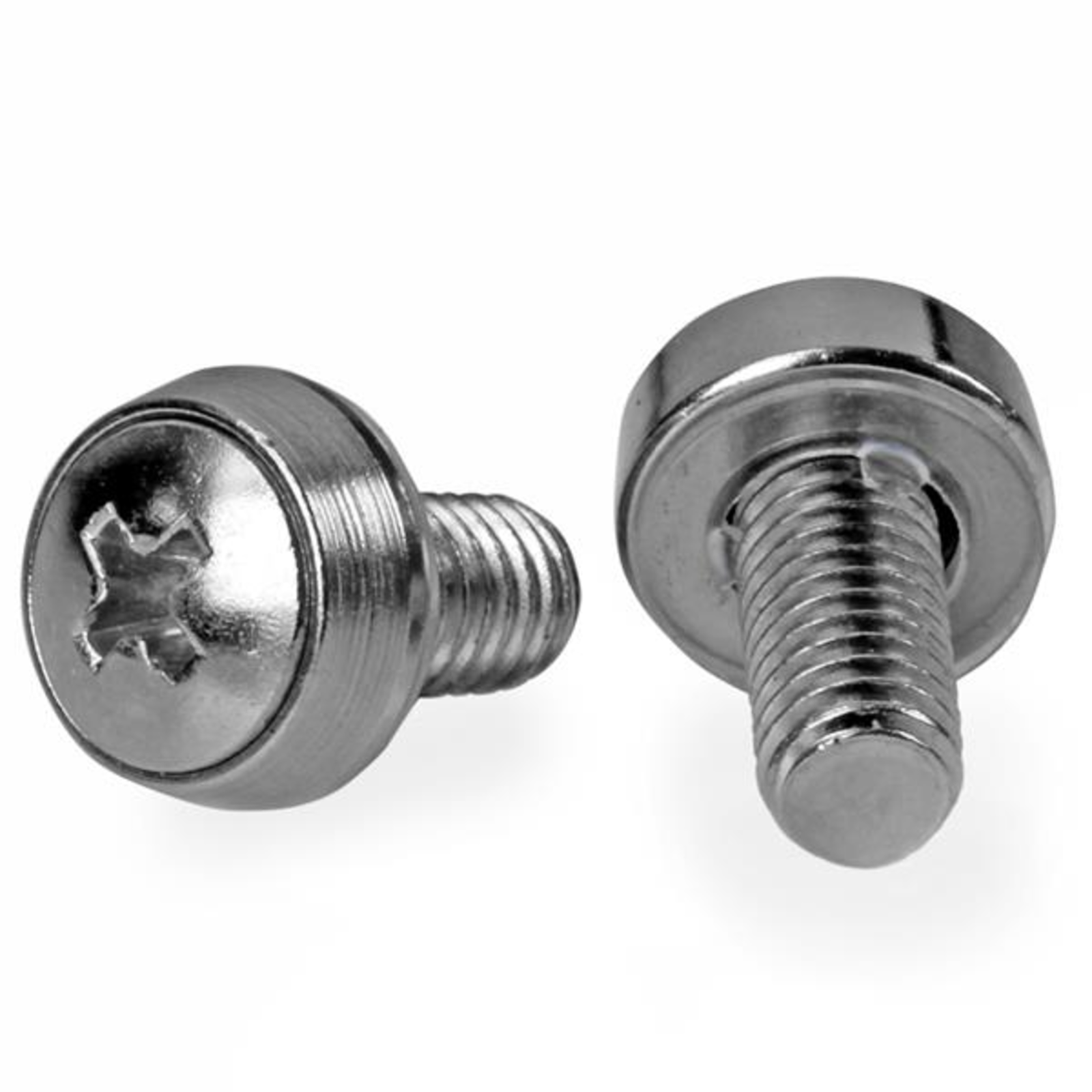 StarTech.com M6 X 12mm Mounting Screws Pack of 100 Screw Stainless Steel 568 G 100 Pieces