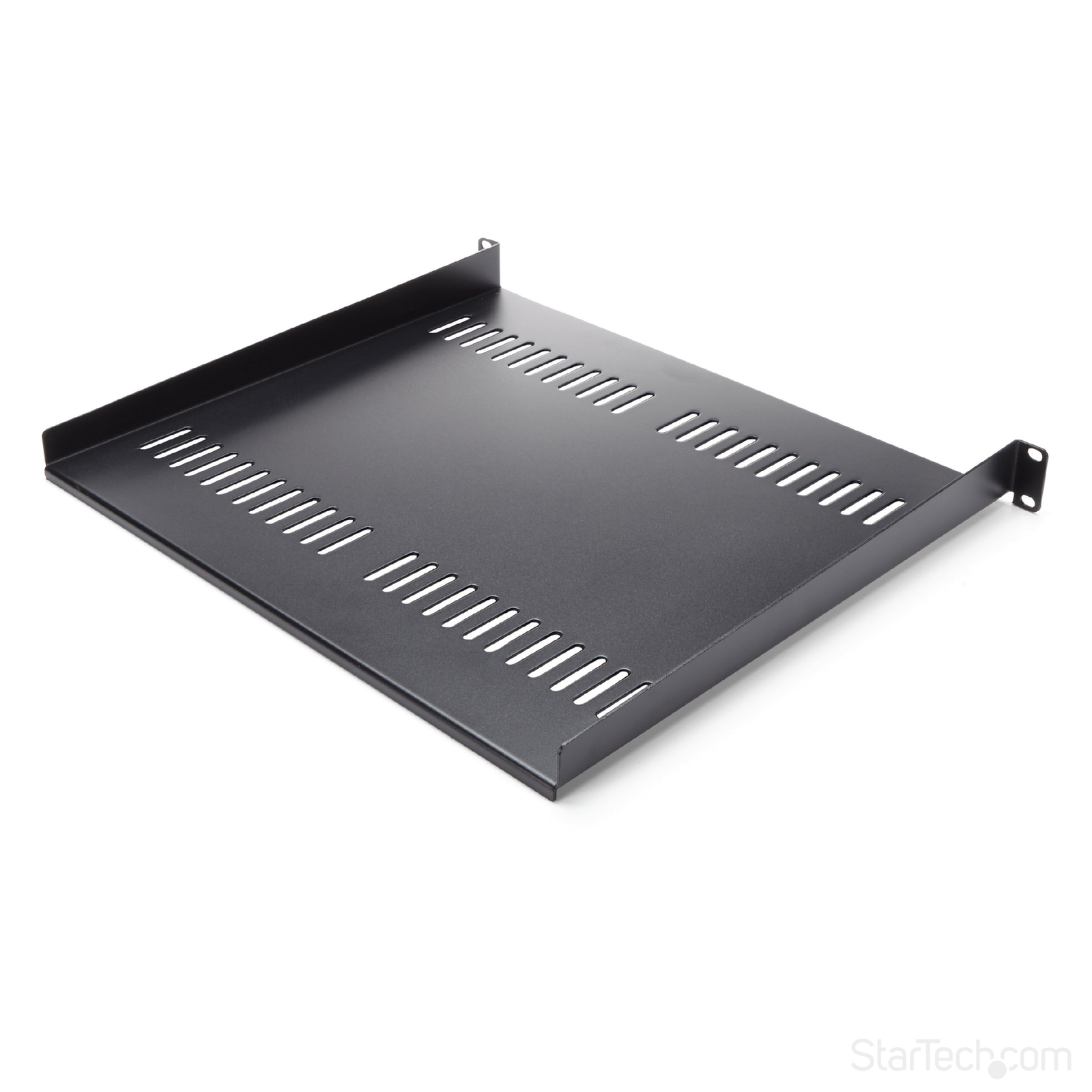 StarTech.com 1 U Shelf Perforated Universal Rack Mounting Shelf for 19 Inch Network Cabinets