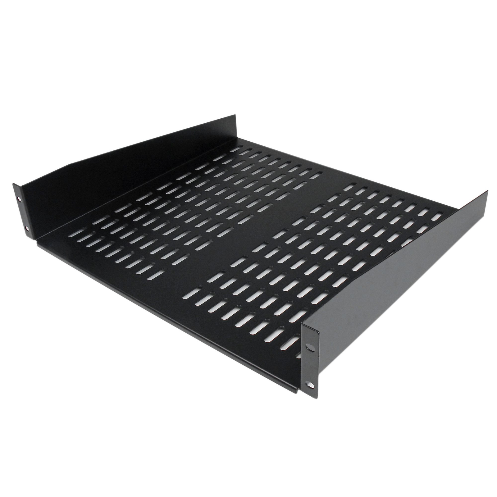 StarTech.com 2 U Universal Server Rack Cabinet Shelf up to 22 Kg 40cm Deep Ventilated