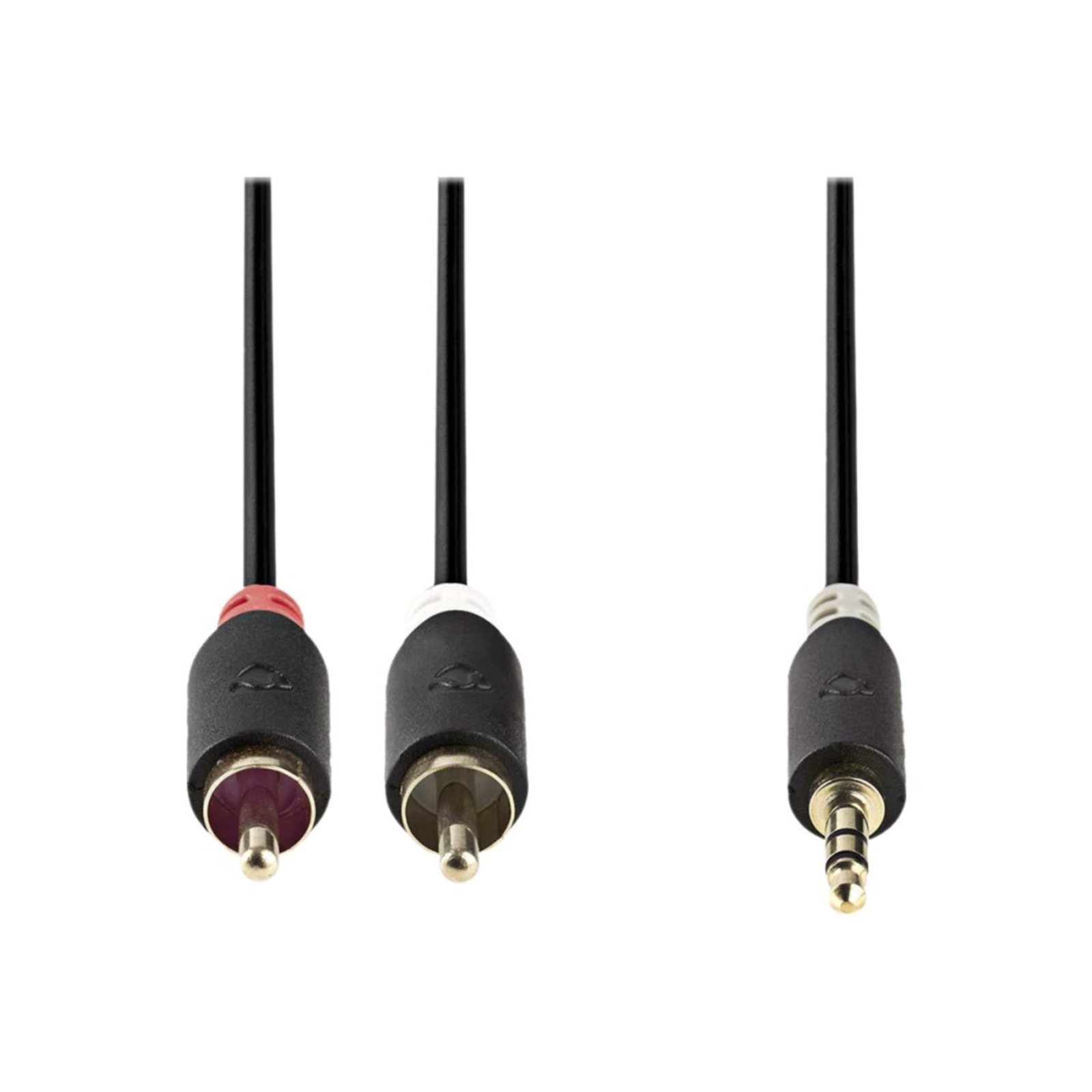 Nedis CABW22200AT20 3.5 Mm 2 X RCA Copper-clad Aluminium (CCA) 2 M Anthracite