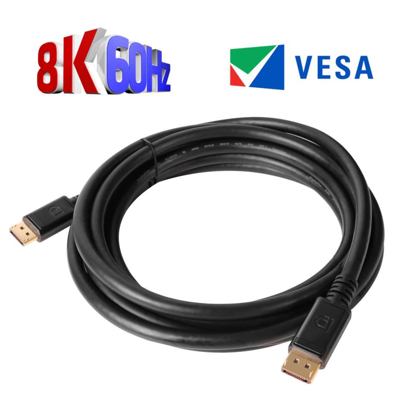 Club 3D 20 Pin Display Port Male to 20 Pin Display Port Male 4 M Black