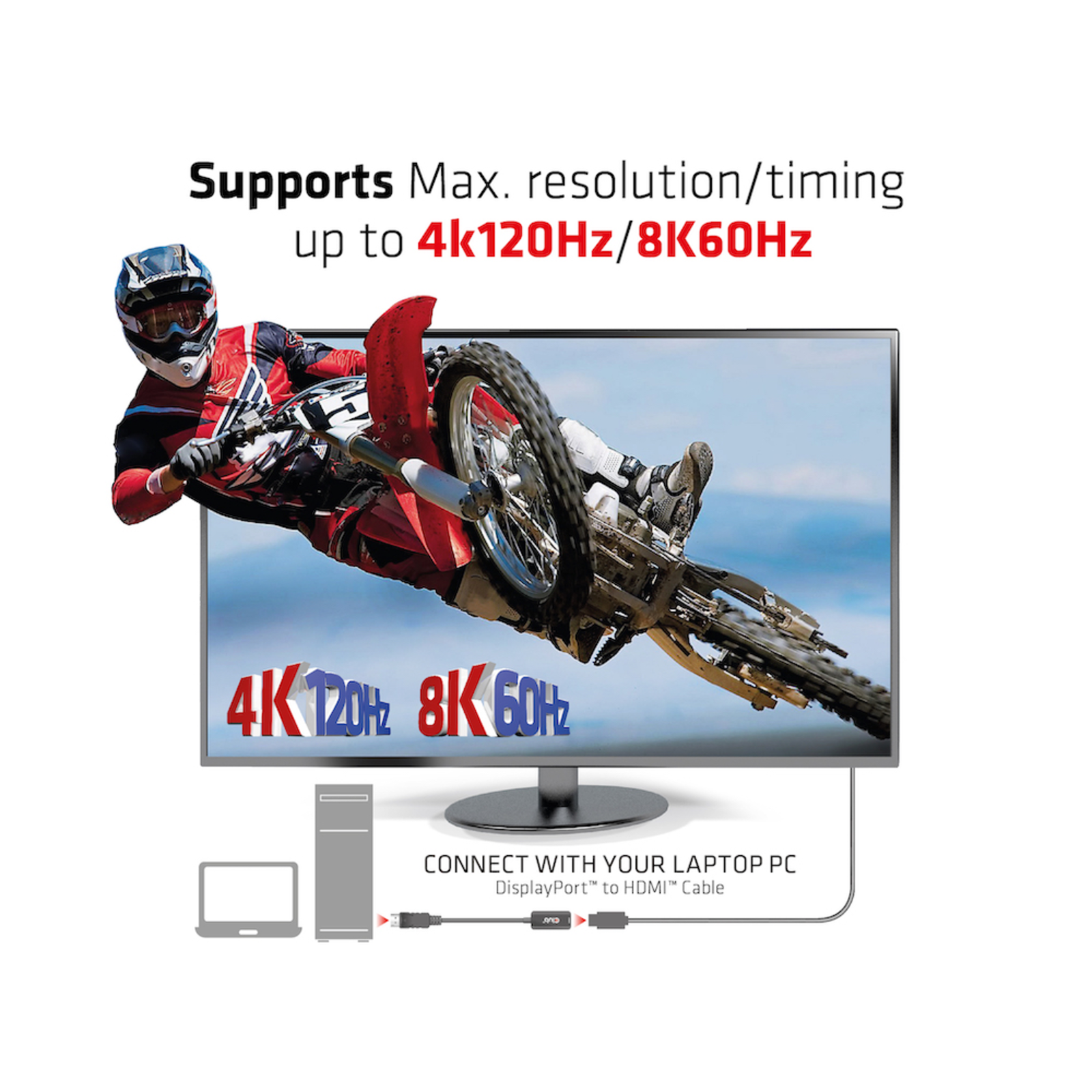 Club 3D Videoadapter 10cm