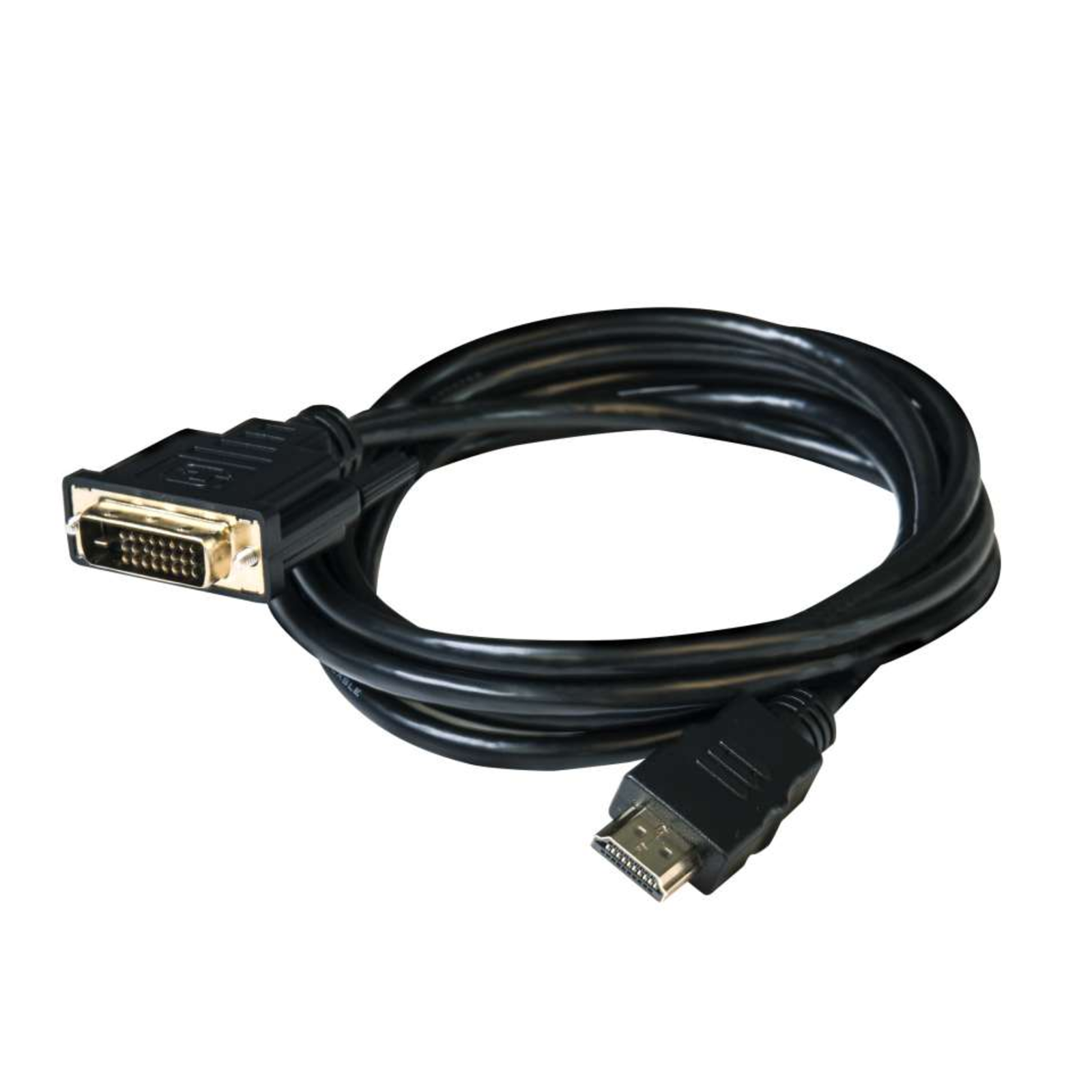 club3D DVI HDMI Adapter Cable DVI-D 24+1-pin Plug HDMI-A 2.00 M Black Flame-retardant