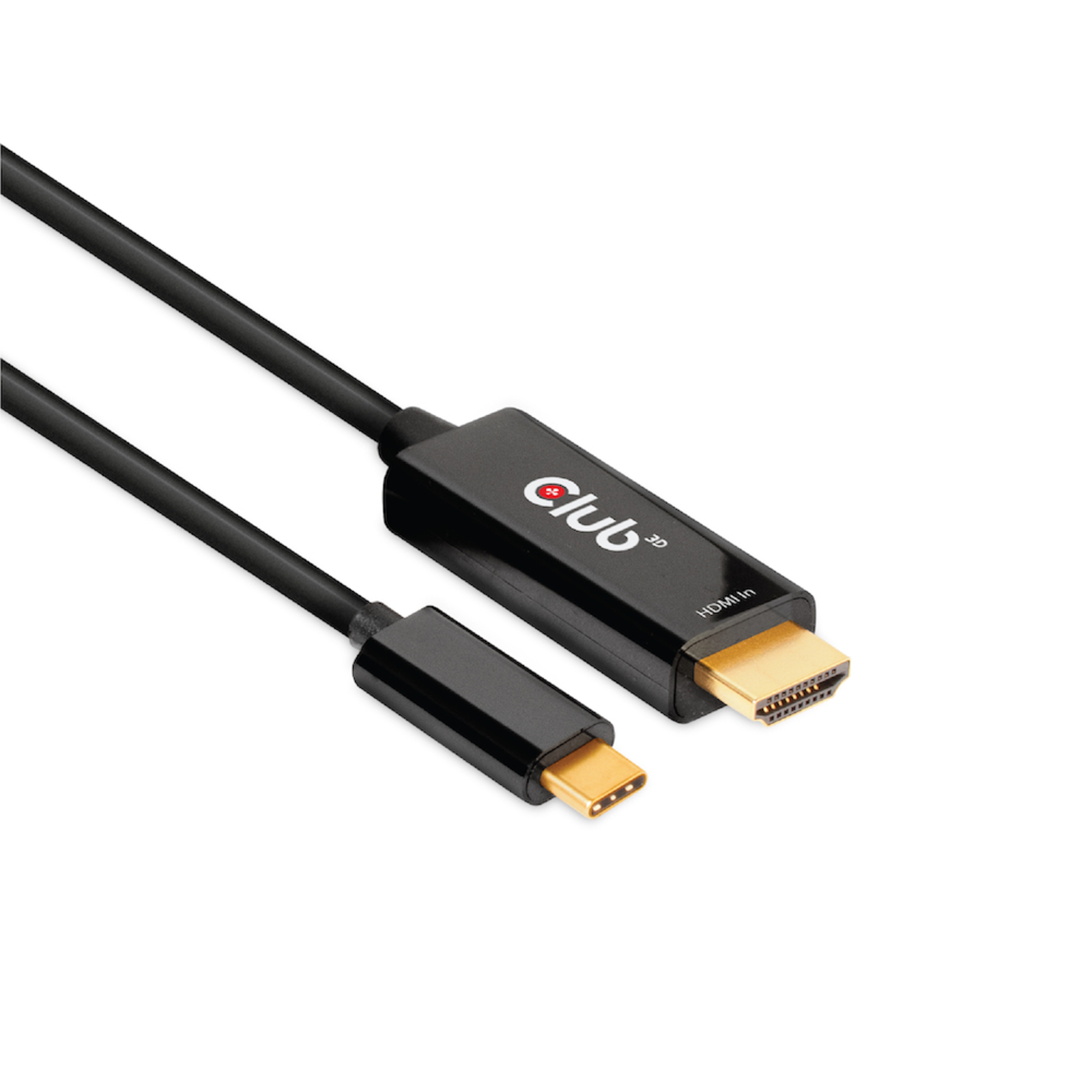 Club 3D Videoadapter Cable Display Port HDMI 1.8m Black