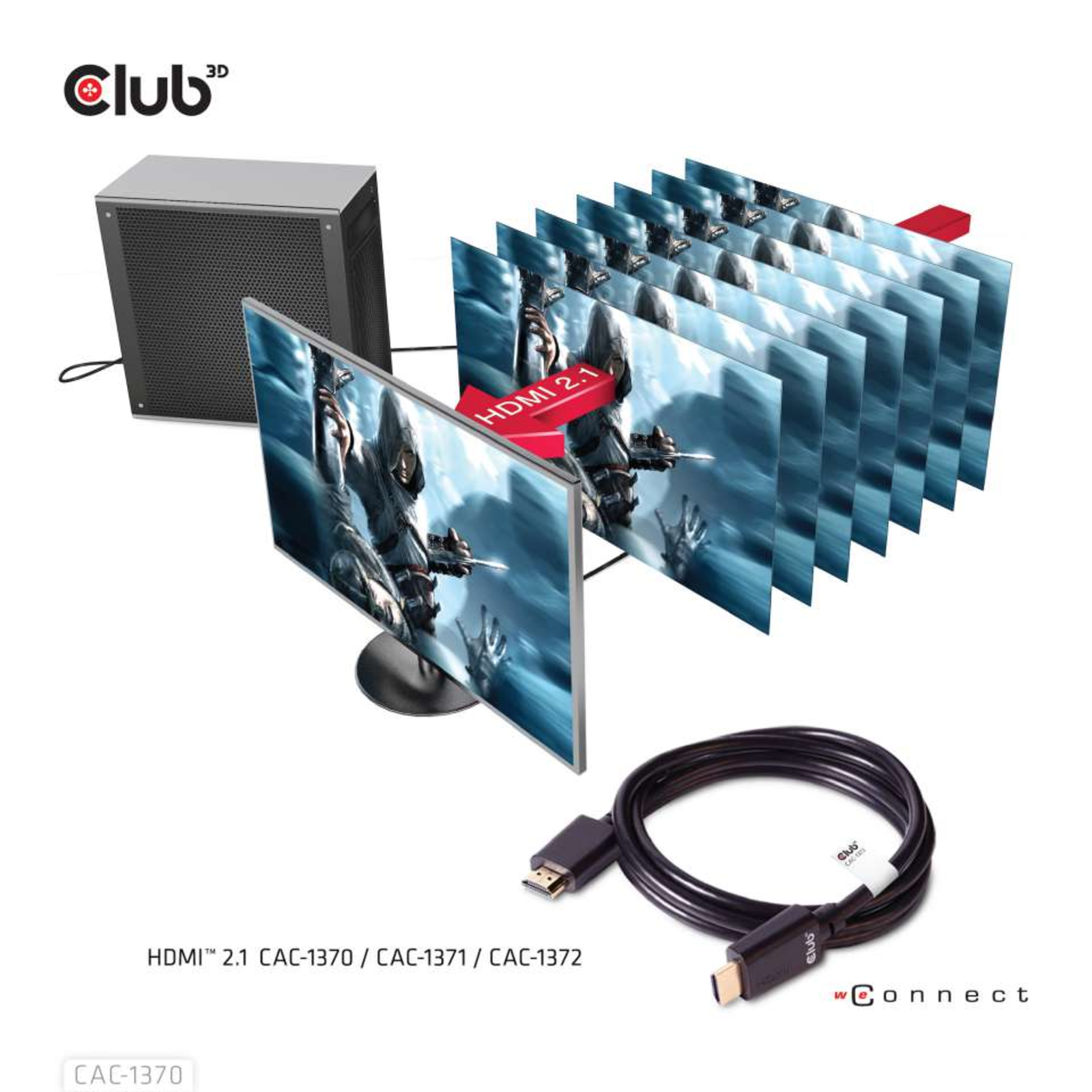Club 3D HDMI Male to HDMI Male 1.5 M